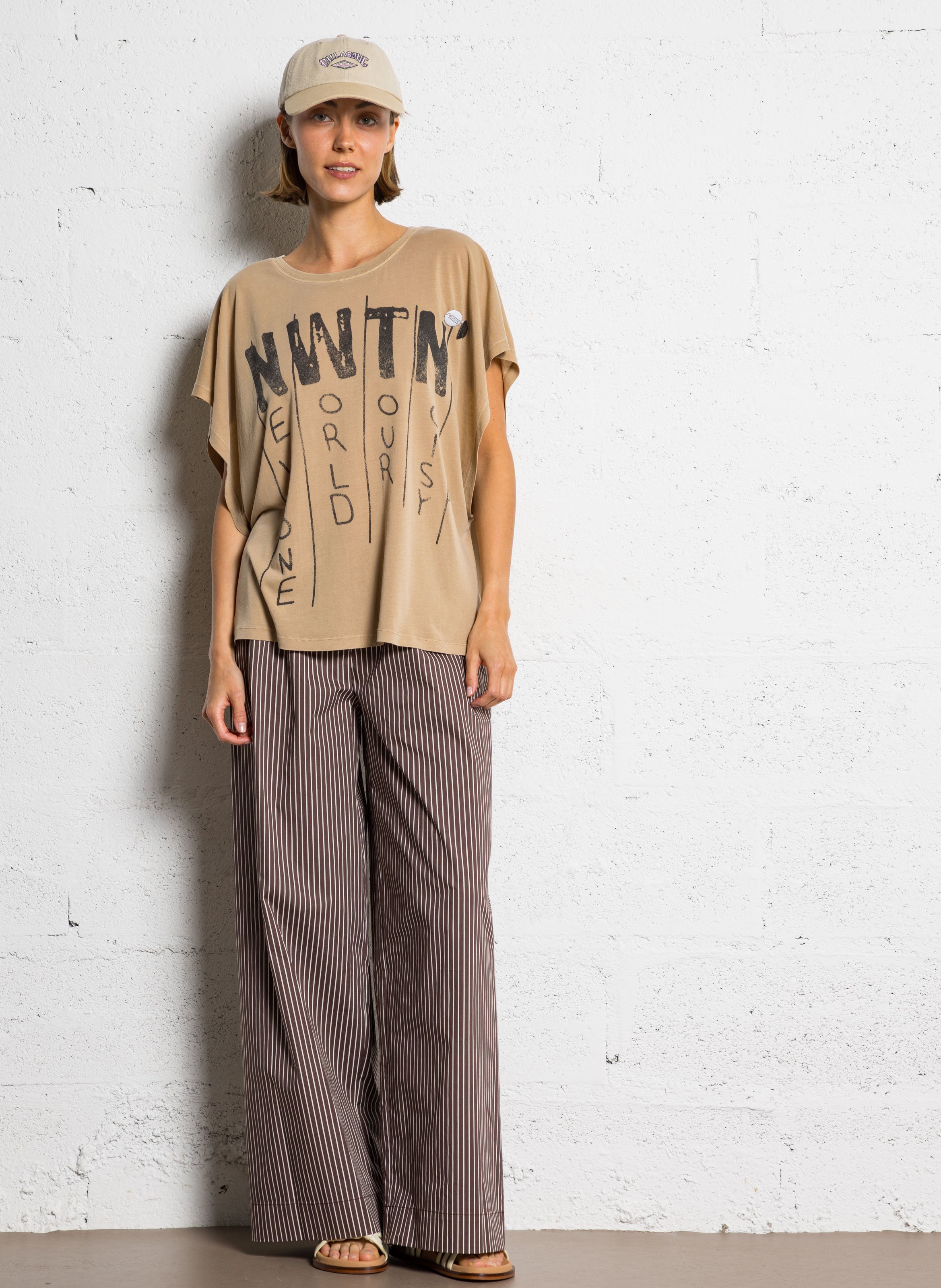 Cotton T-shirt NEWTONE Green