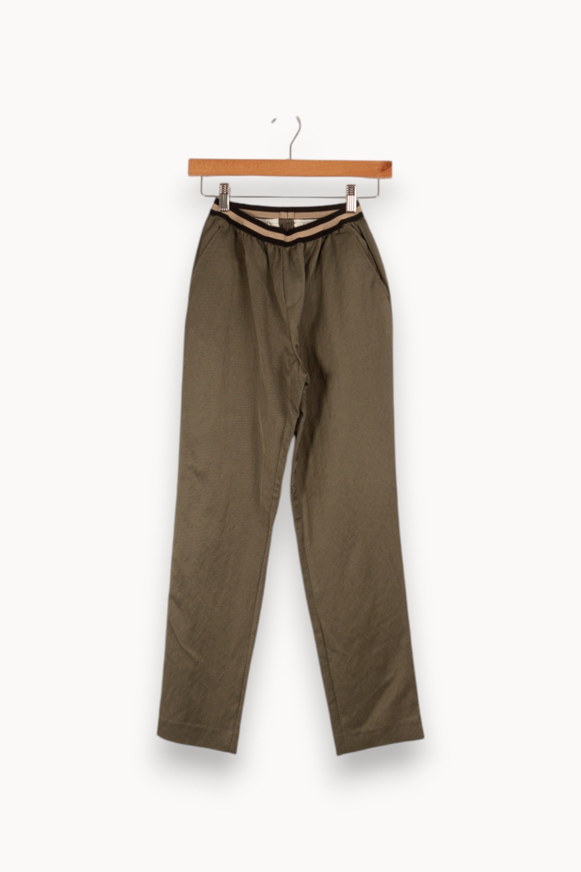 PANTS CHLOE STORA - SECONDE MAIN Green
