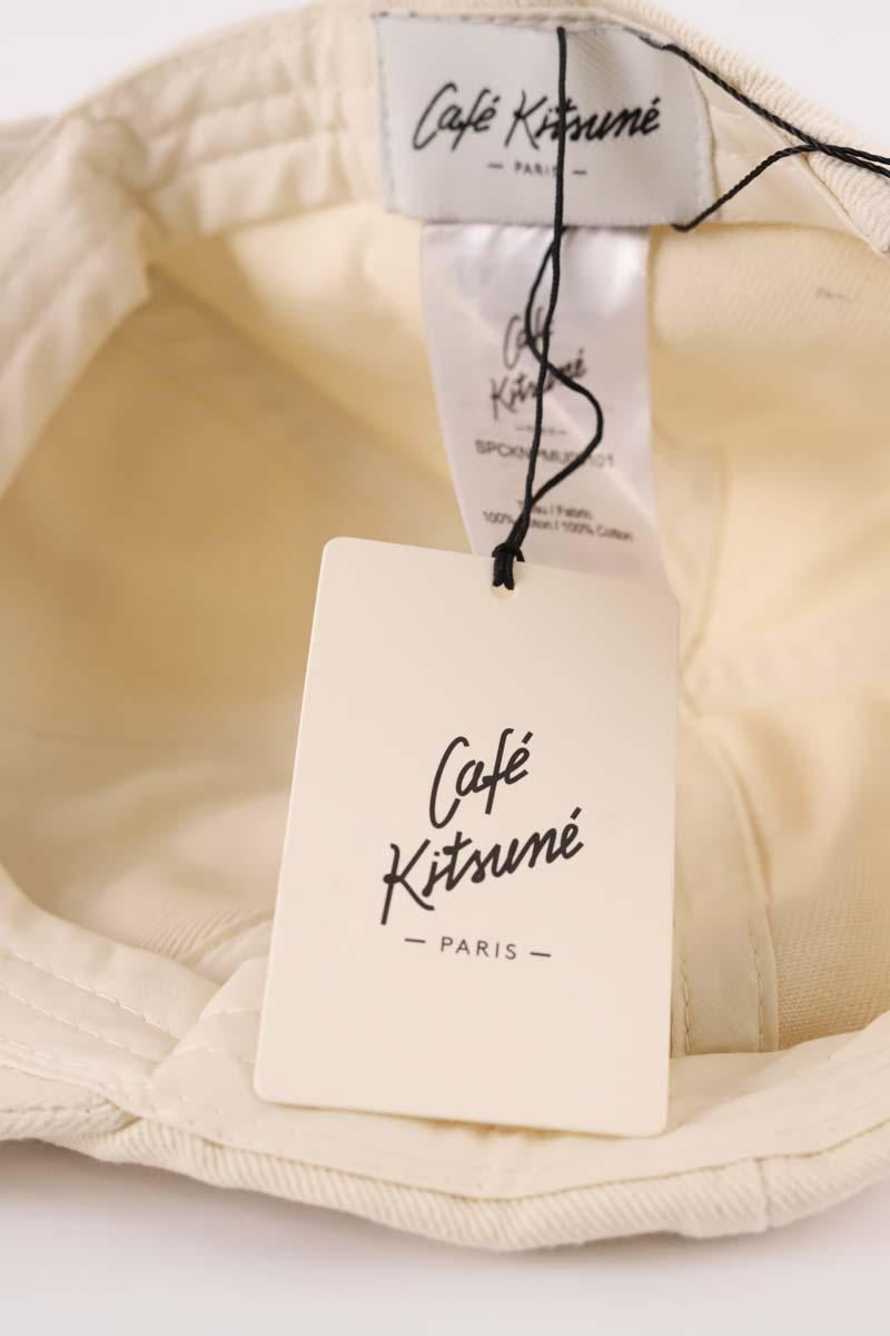 Casquette en coton MAISON KITSUNÉ - Seconde main Beige