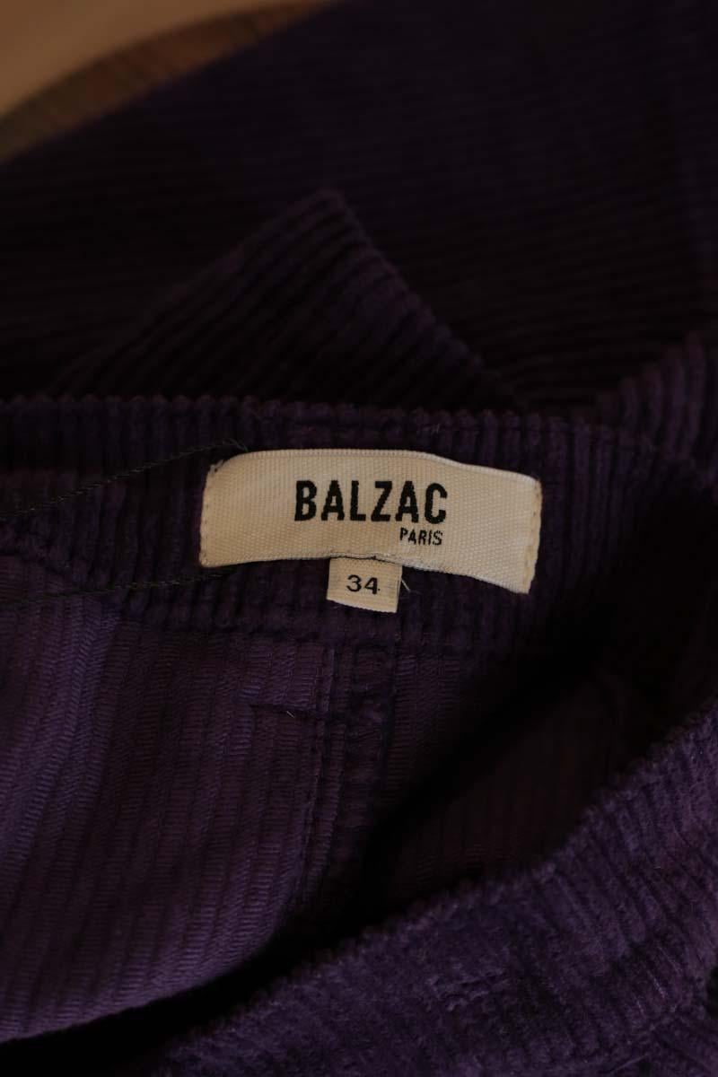 Cotton mini skirt BALZAC PARIS - Seconde Main Purple
