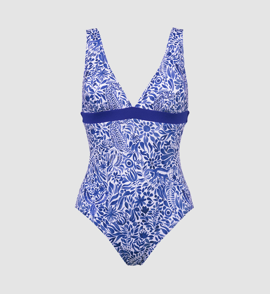 One-piece swimsuit - amazonico GILI'S Blue