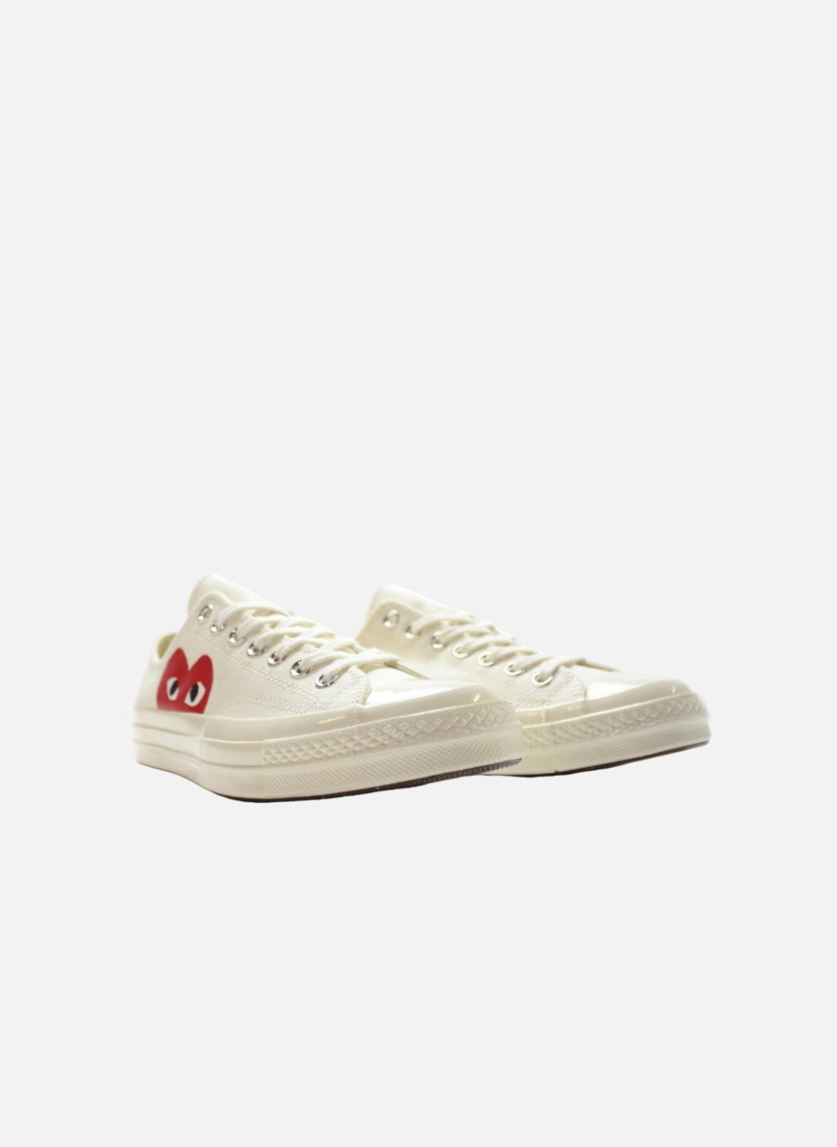 Converse comme des garçons play blanche basse CONVERSE Red
