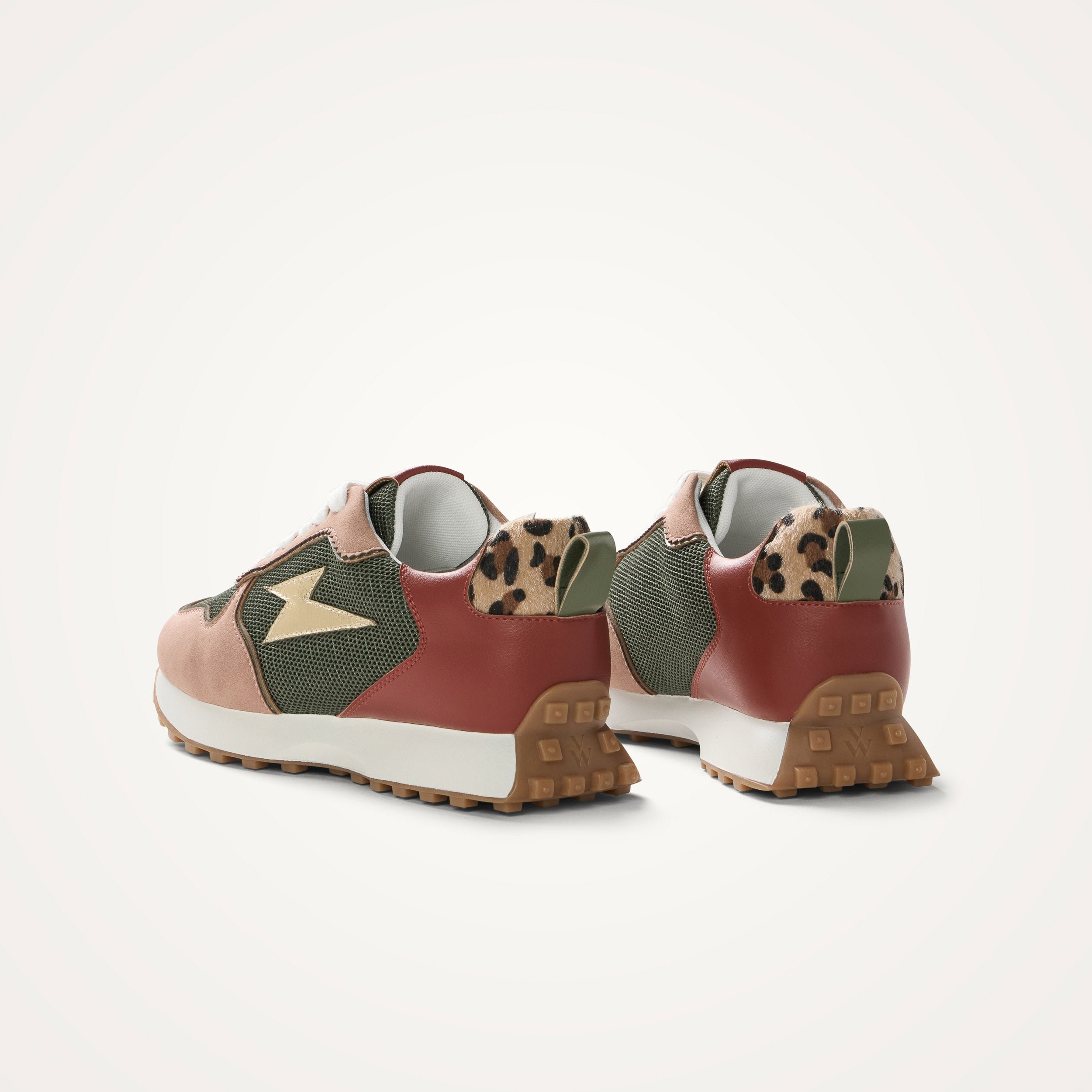 Baskets basses à lacets VANESSA WU Multicolore