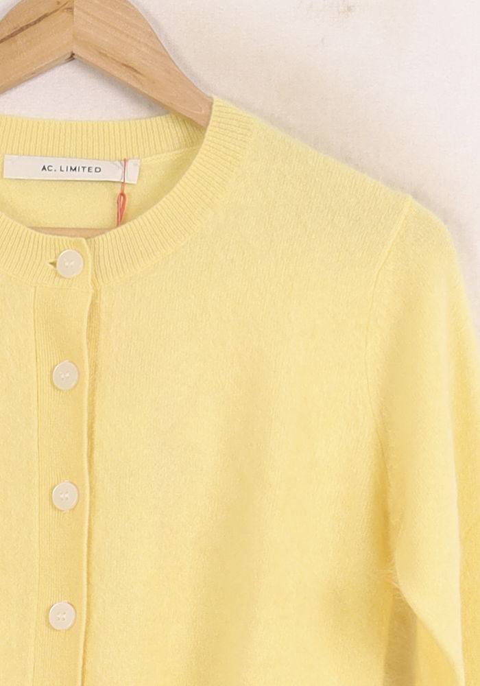 Cardigan ABSOLUT CASHMERE - Seconde main Yellow