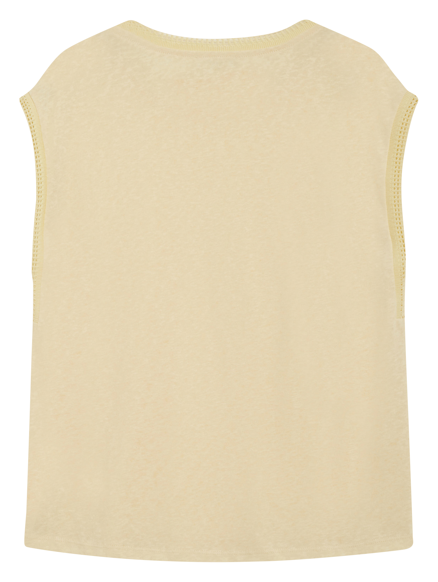 Gestreept T-shirt in marinelook met lange mouwen GRACE ET MILA Geel