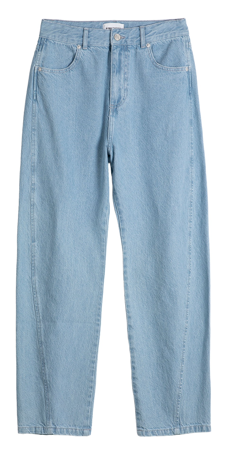 Rechte jeans van biokatoen BOBO CHOSES Blauw