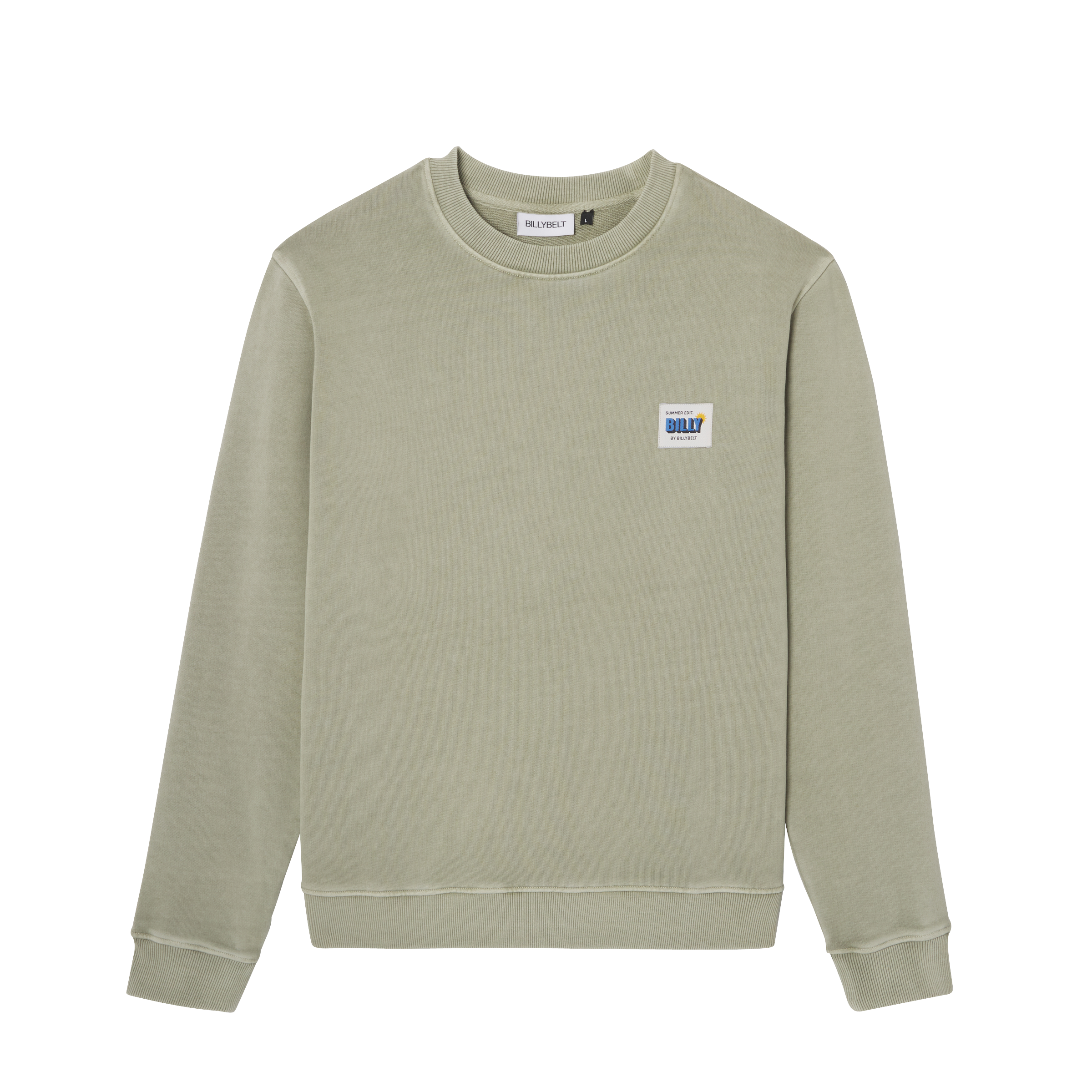 Vintage organic cotton sweatshirt GreenBILLYBELT