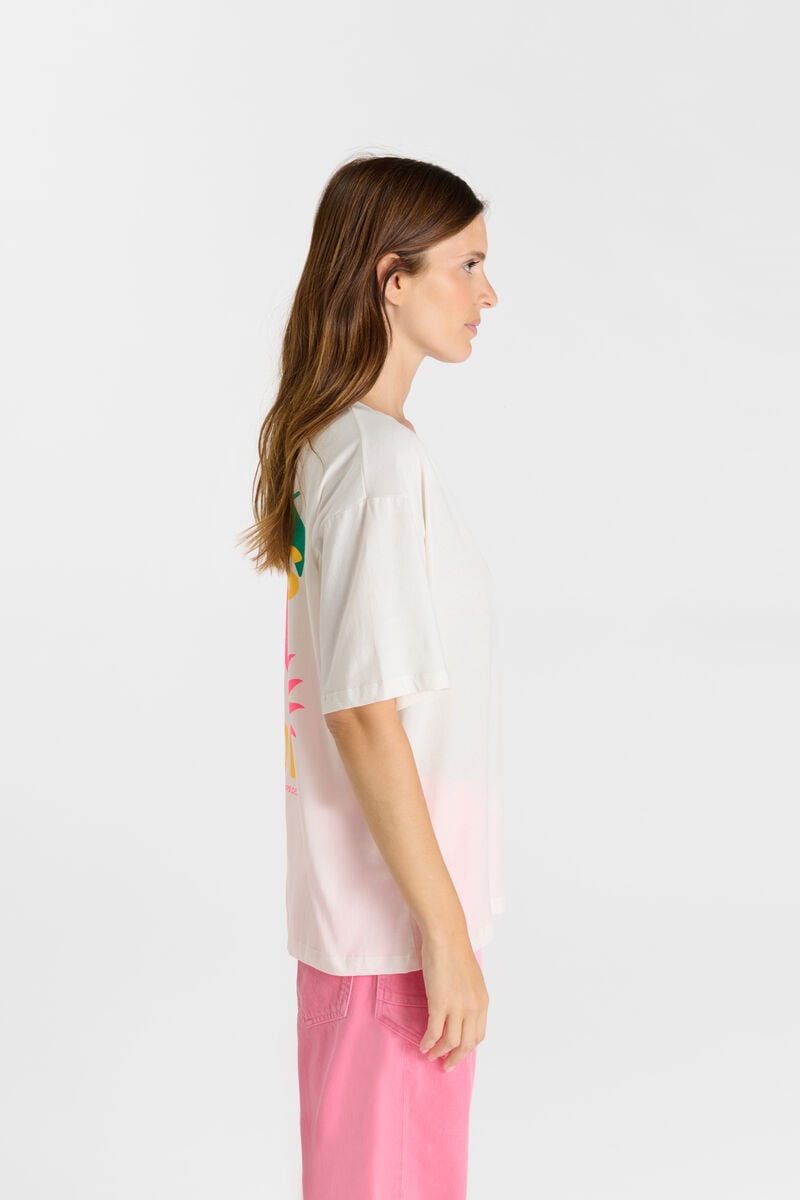 Tommy Badge T-shirt LE TEMPS DES CERISES White