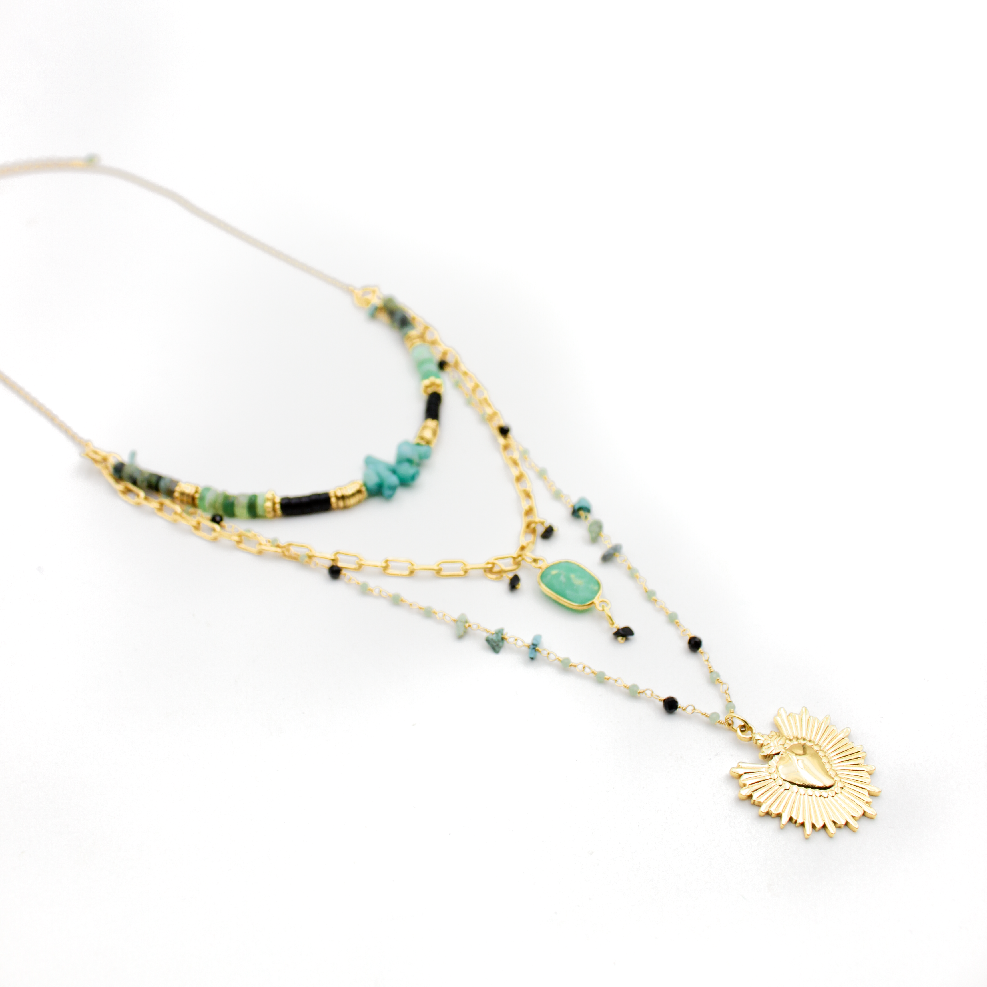 Collier multirangs - alba L'ATELIER DES DAMES Doré