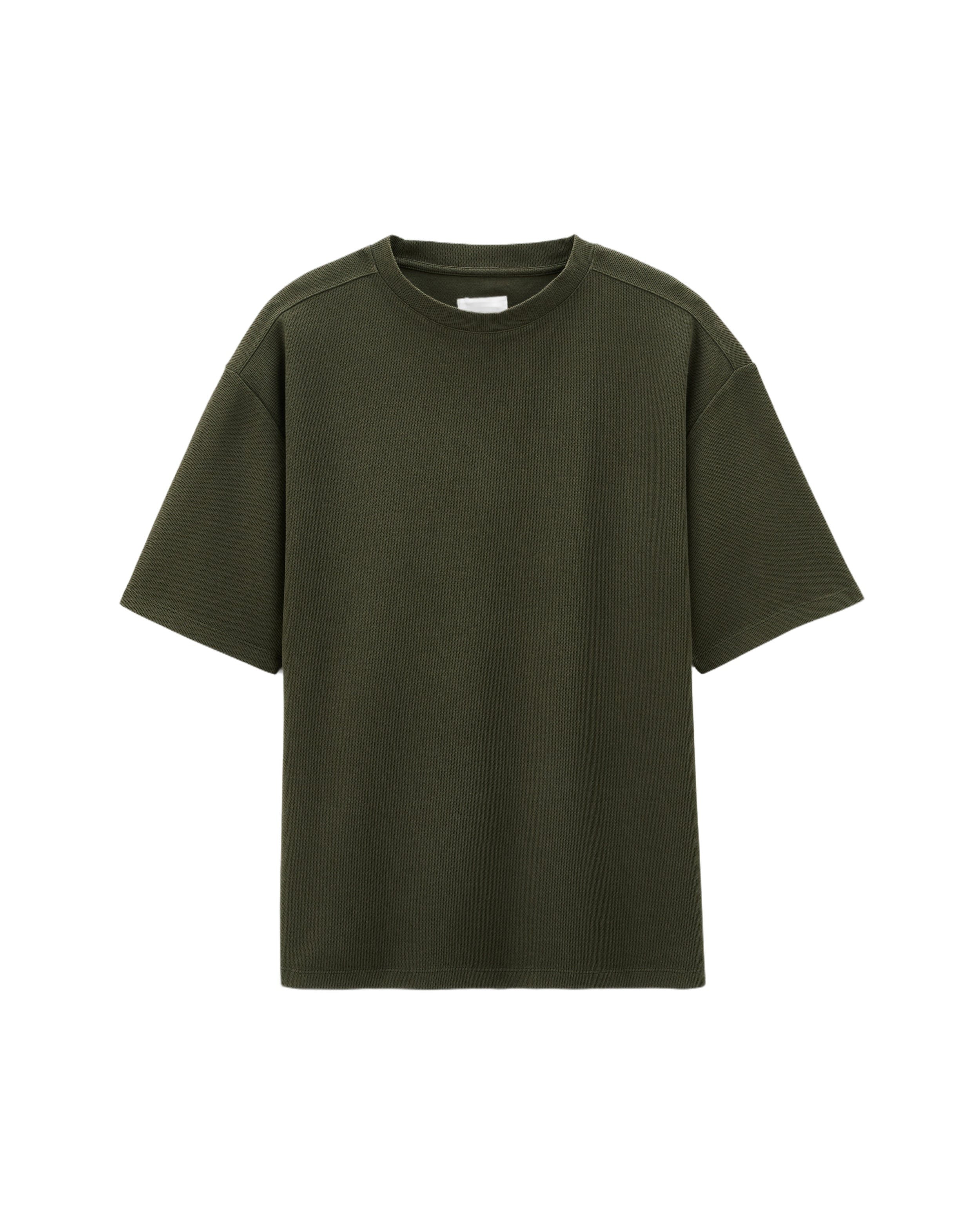 Oversized T-shirt Khaki Noyoco Green