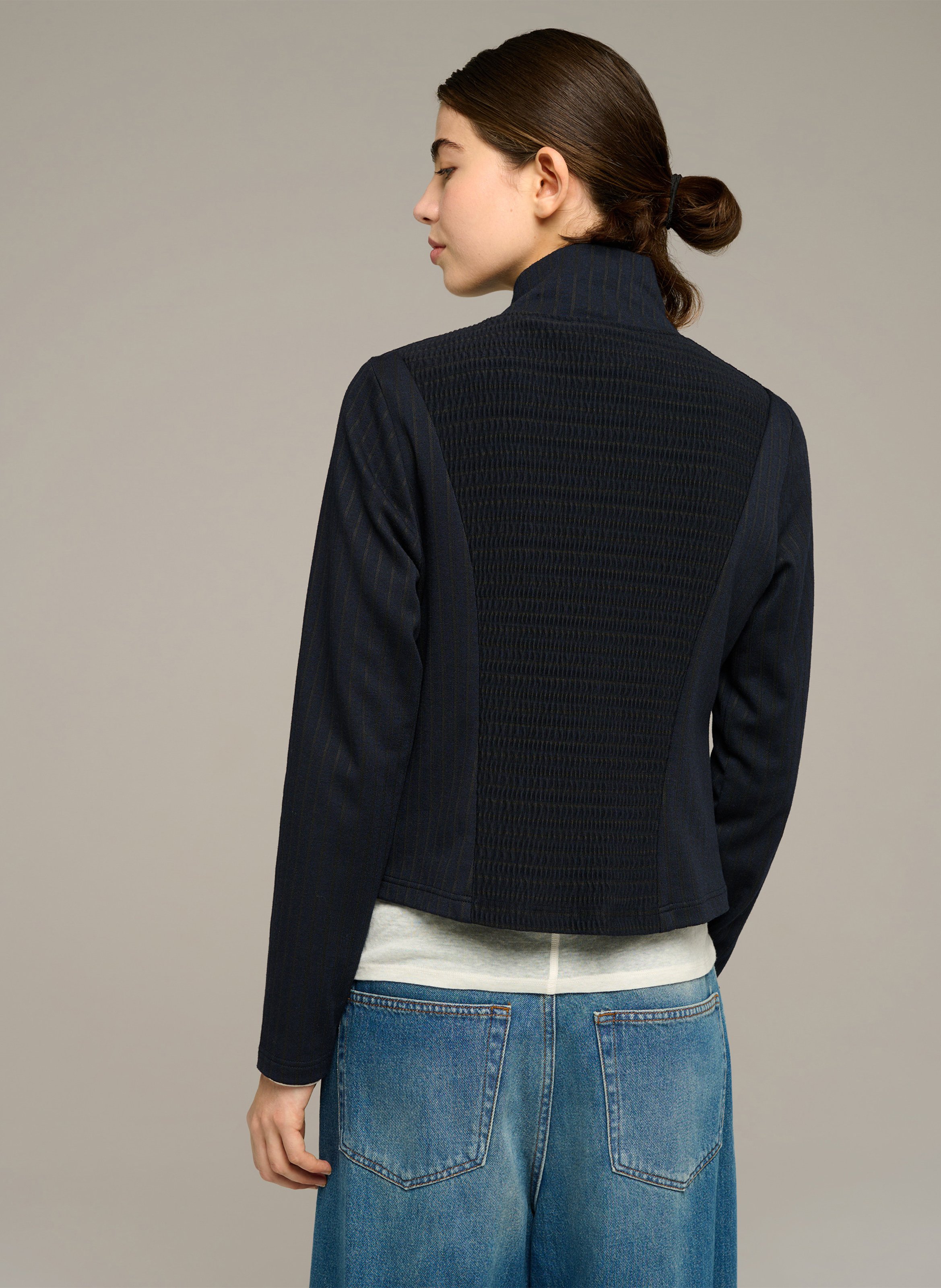Jacke mit Stehkragen COTELAC Blau