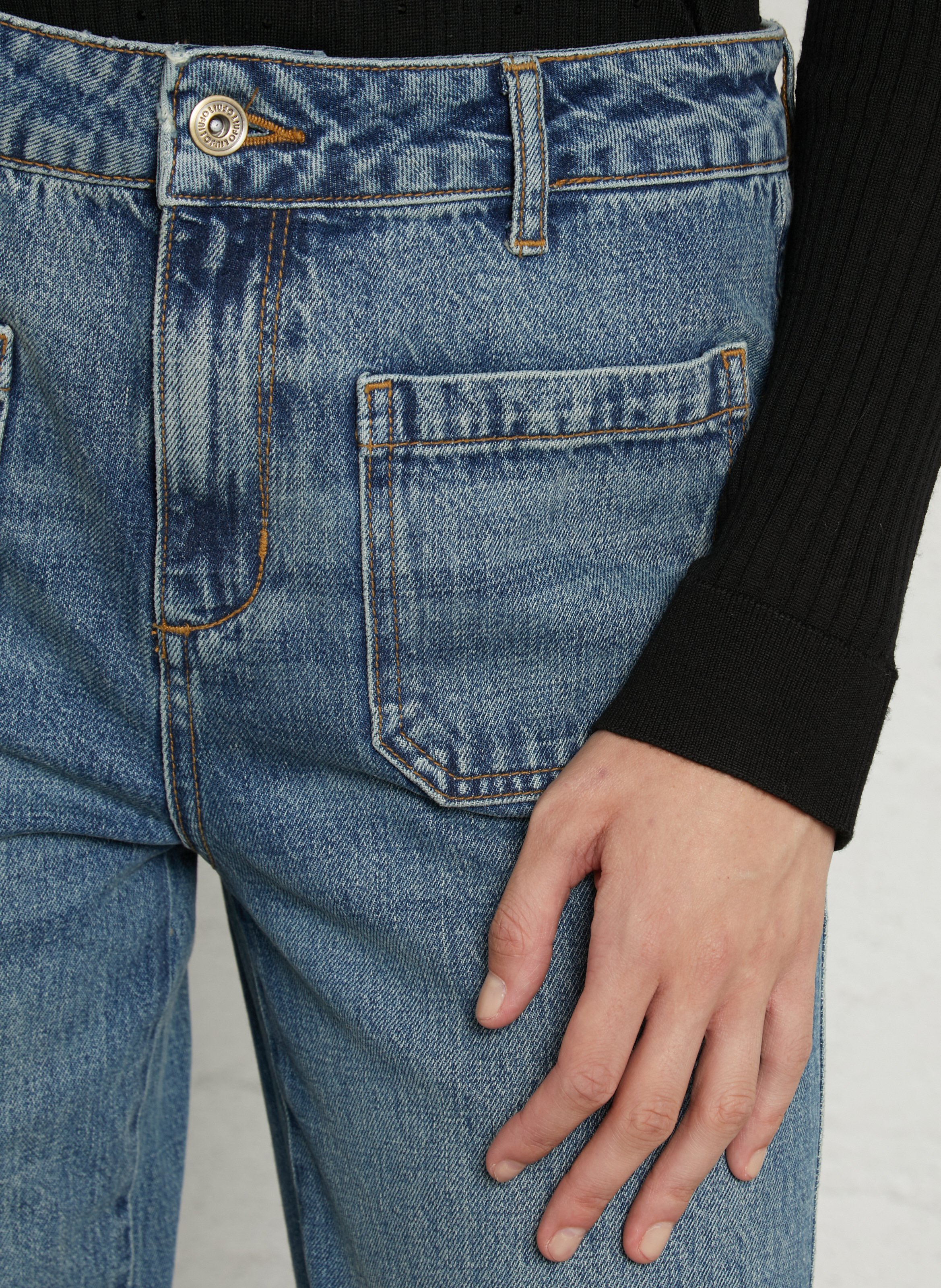 Flared Jeans LIU JO Blau