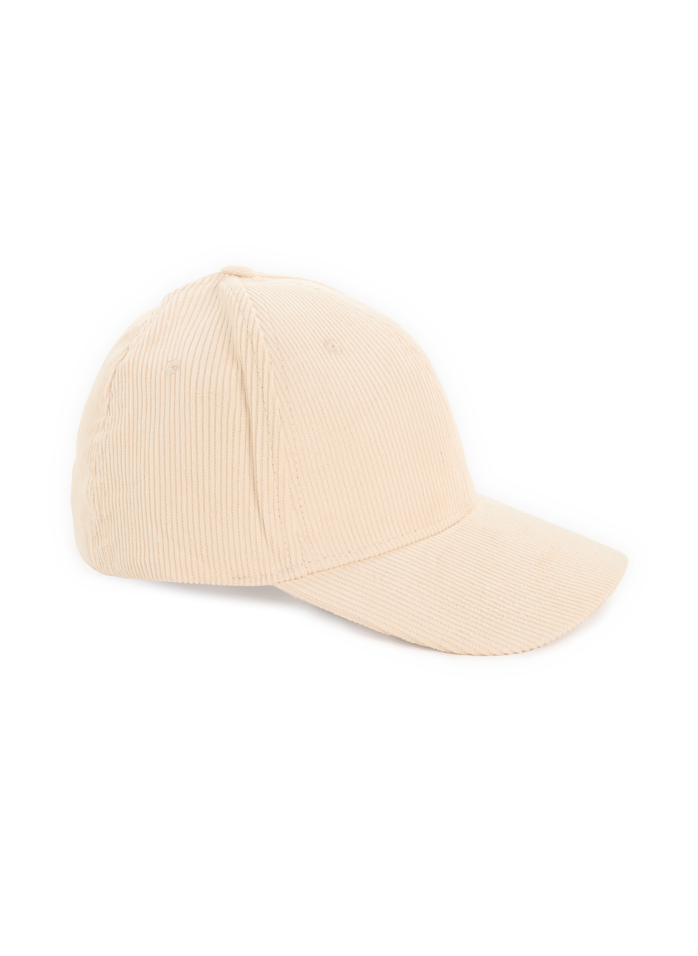 Corduroy cotton cap SAISON 1865 Beige