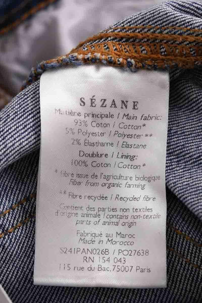 Jean slim SEZANE - Seconde main Bleu