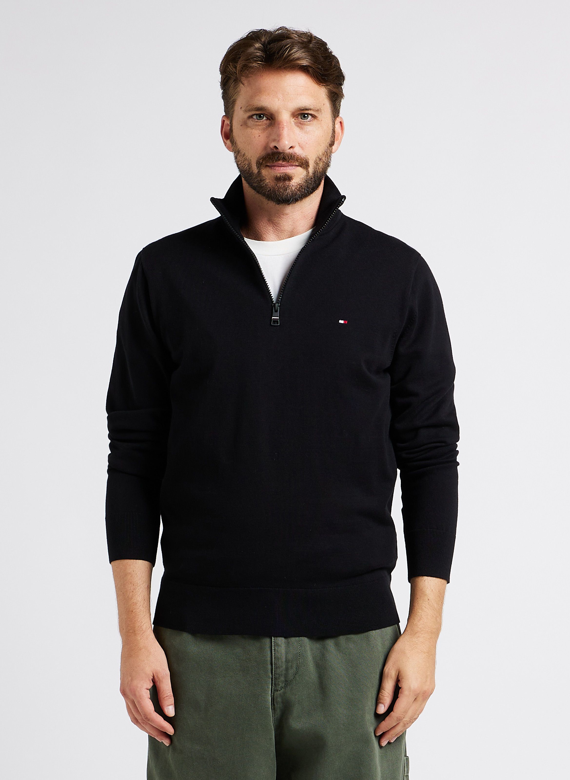 Pull tommy hilfiger 2024 homme col v