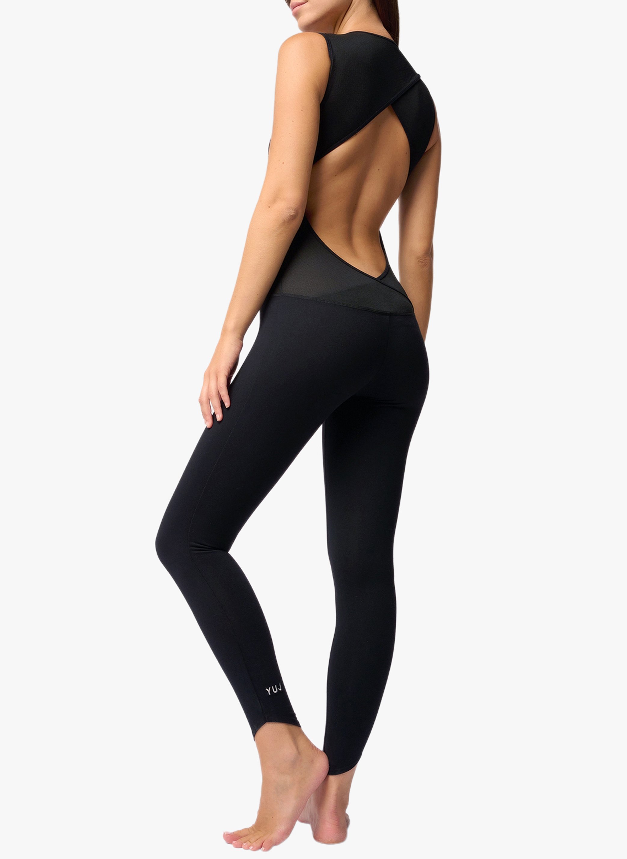 Yoga Jumpsuit Noir Yuj Yoga Paris Women Place des Tendances