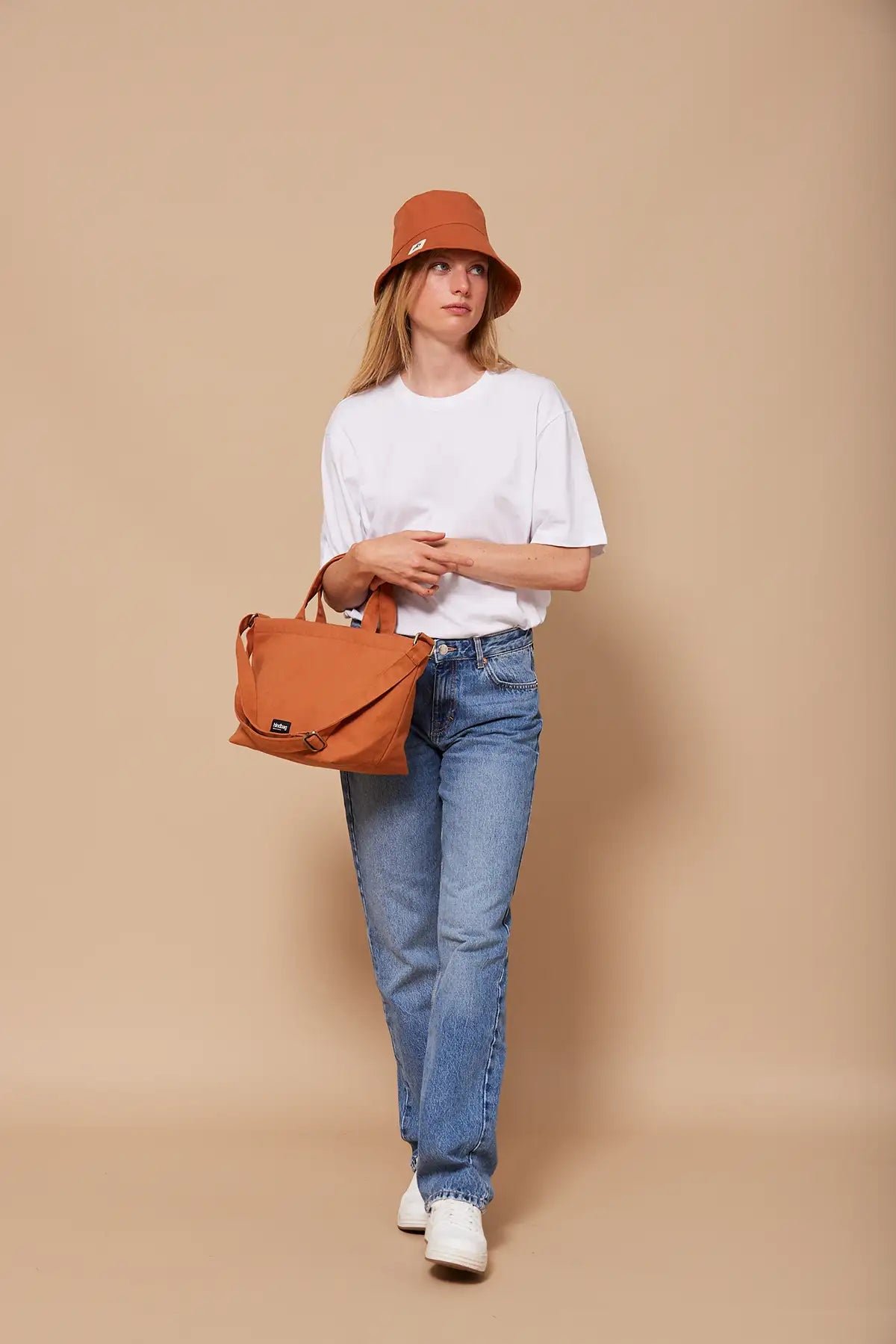 Cotton tote bag Orange