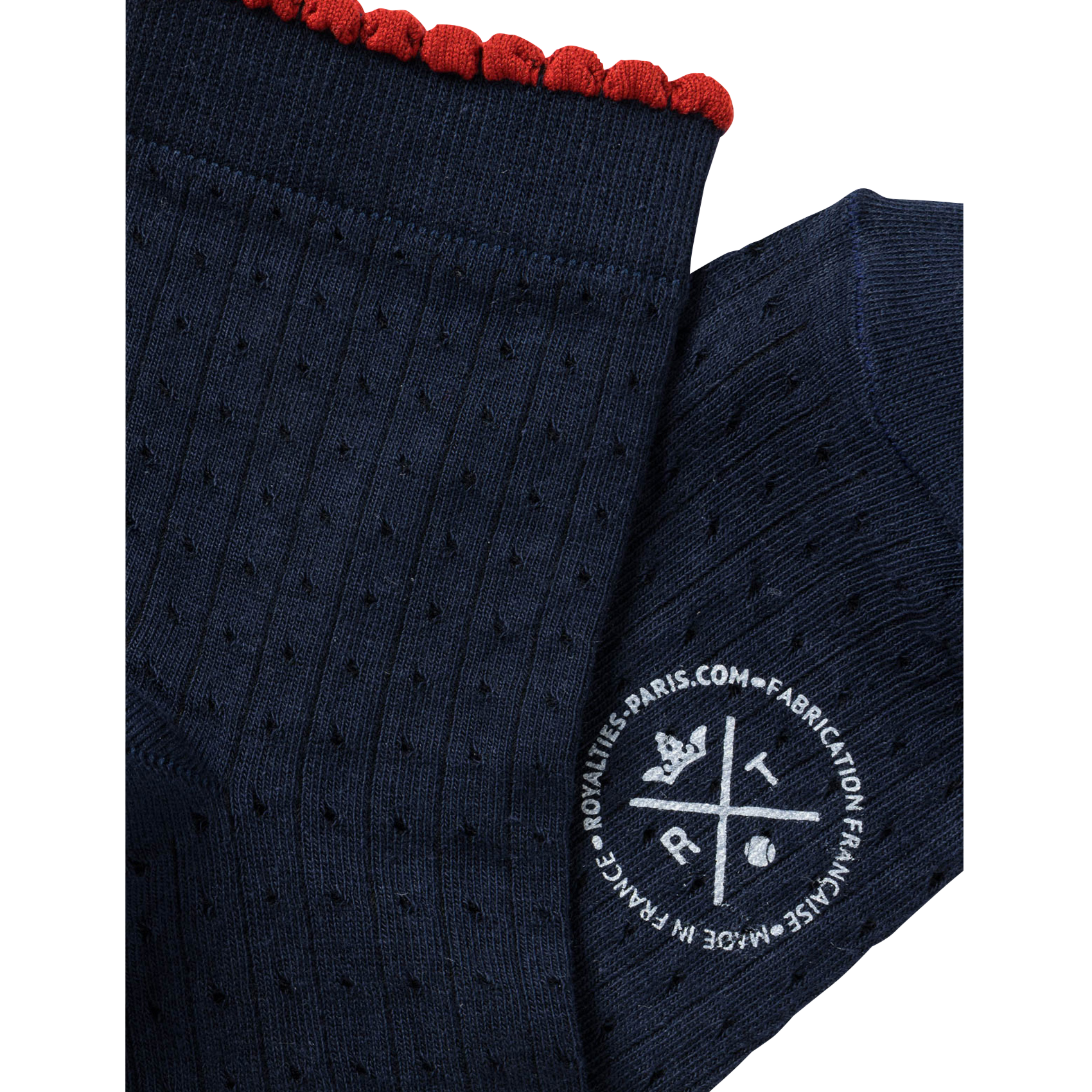 Baumwollsocken mit Logo ROYALTIES Blau