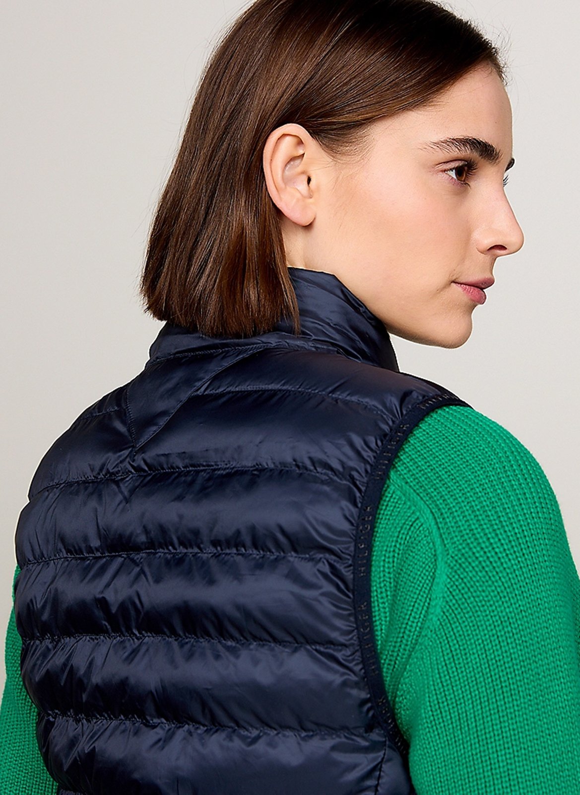 Doudoune à capuche TOMMY HILFIGER Bleu