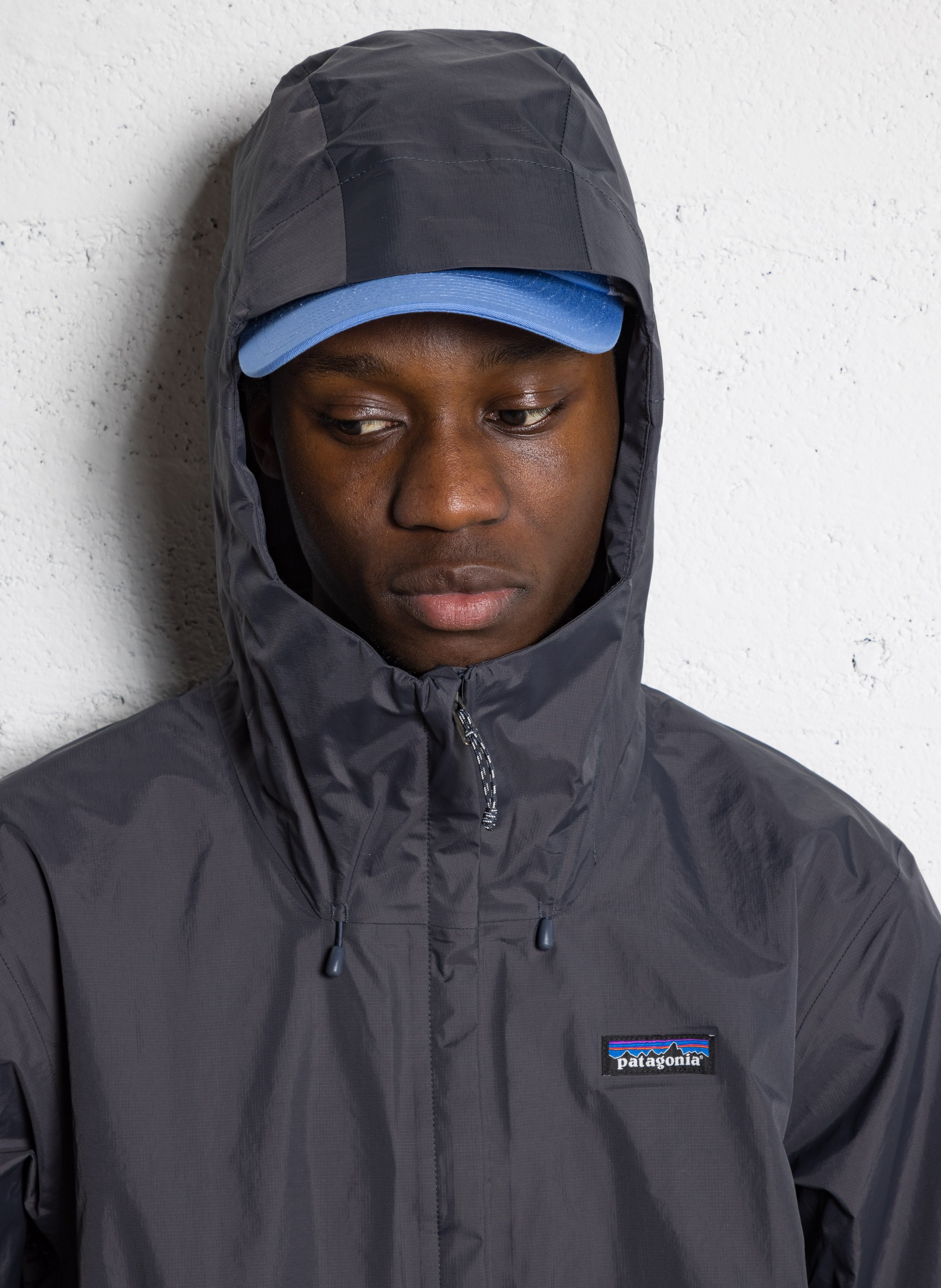 Regenjacke mit Kapuze PATAGONIA Schwarz