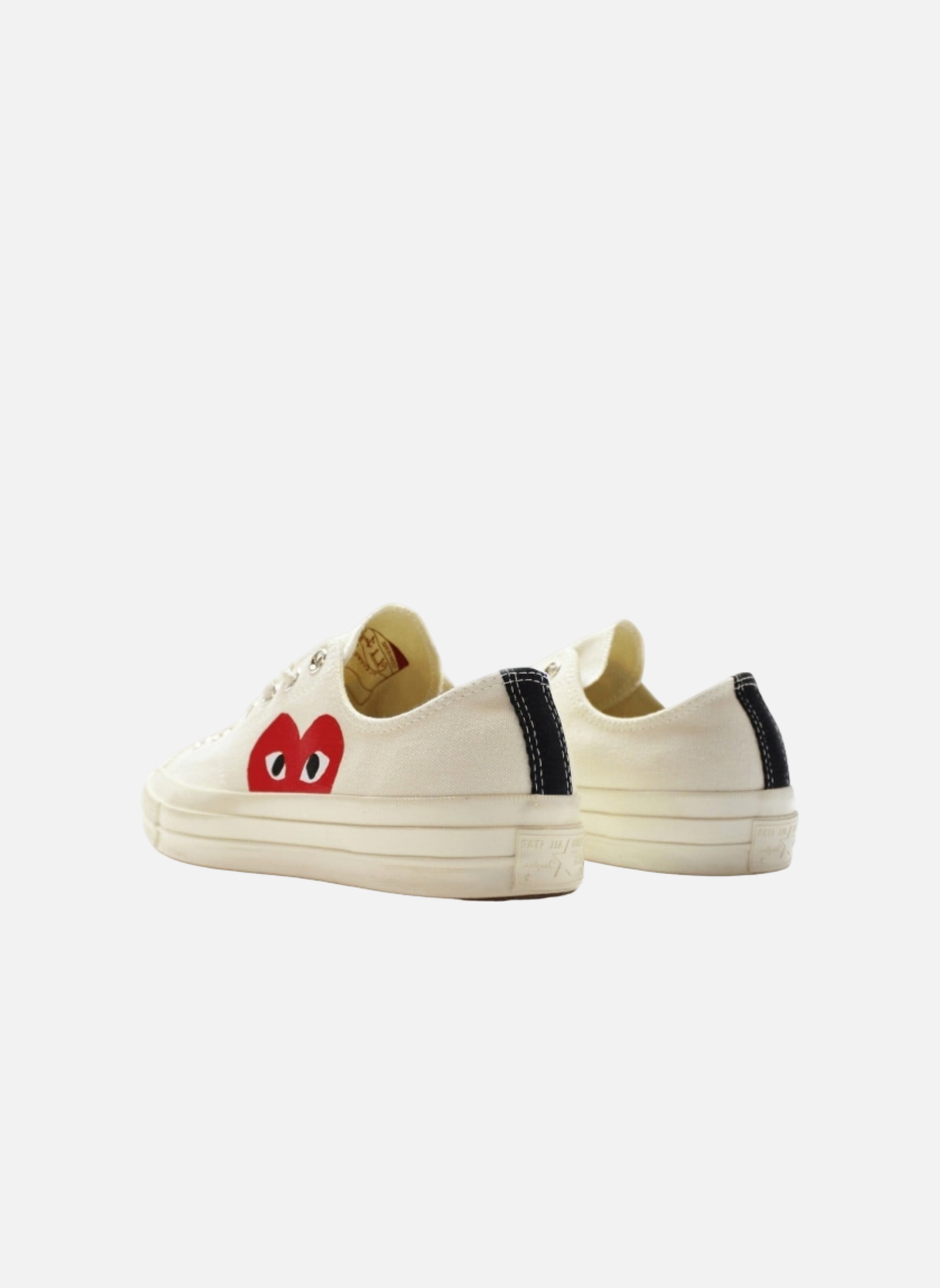 Converse comme des garçons play blanche basse CONVERSE Red