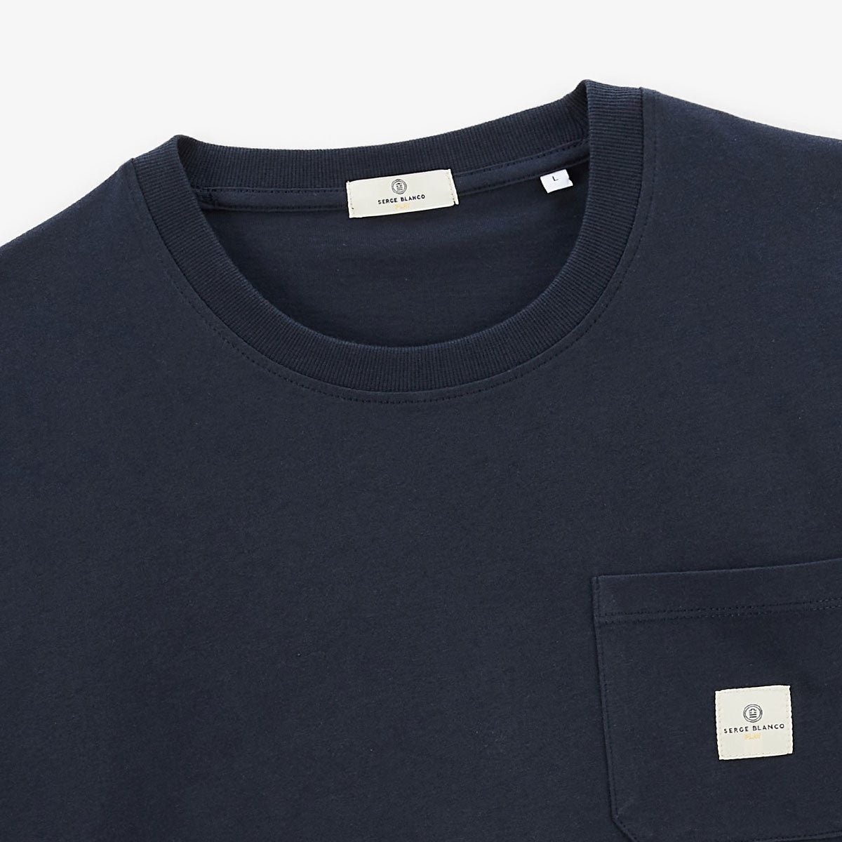 Short-sleeved T-shirt SERGE BLANCO Blue