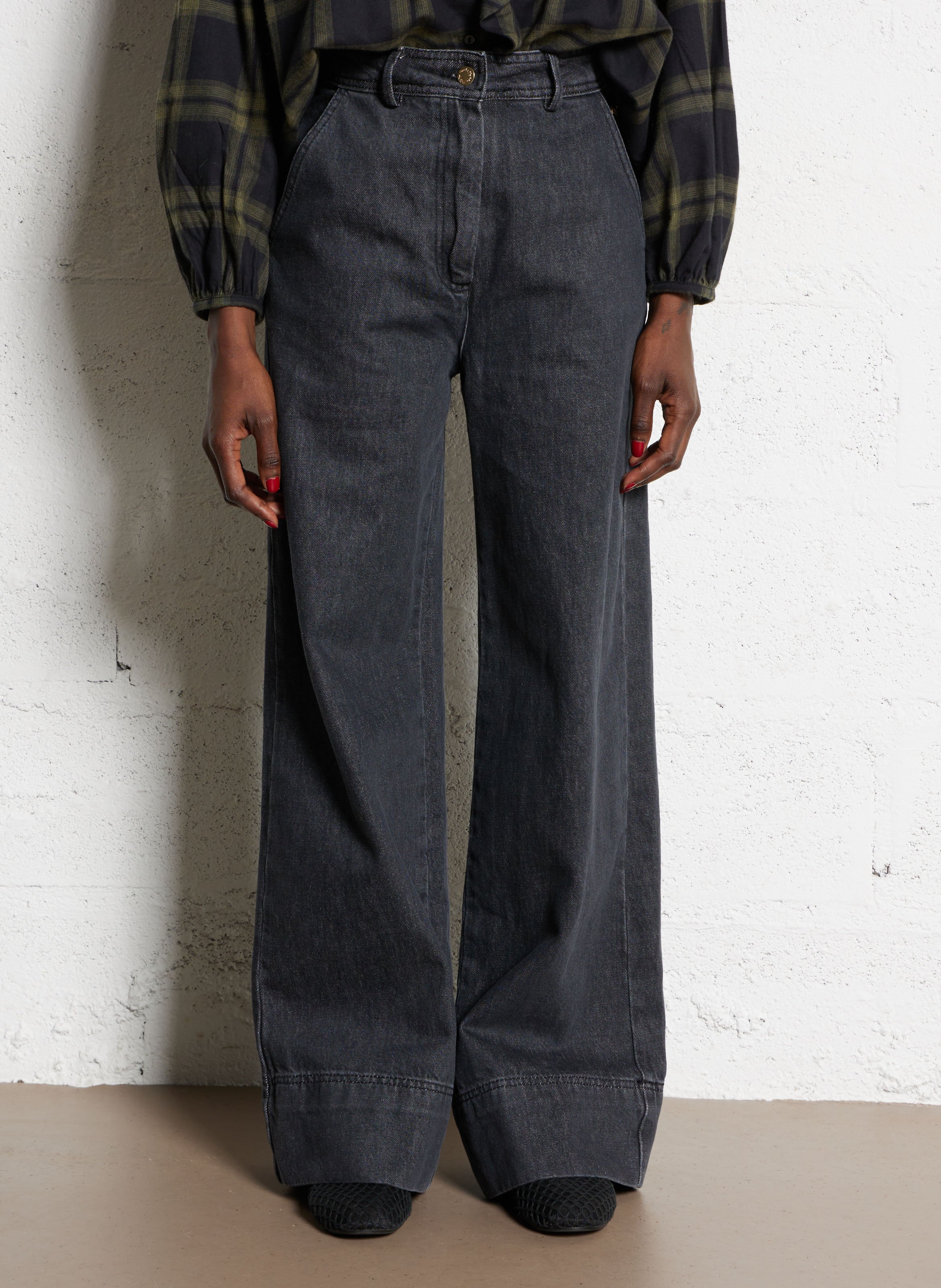 Grote katoenen jeans DES PETITS HAUTS