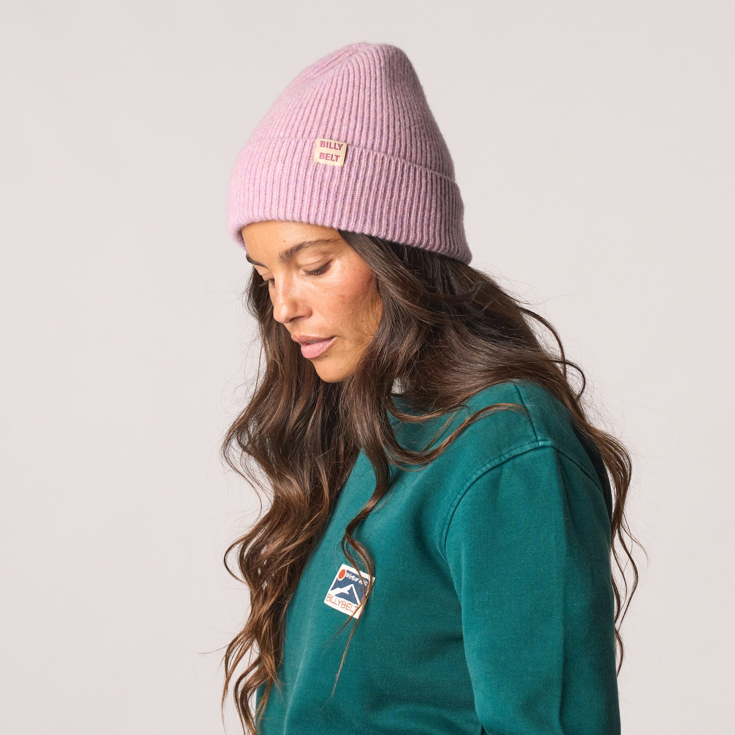 Low-cut loose-fit dress BILLYBELT Purple