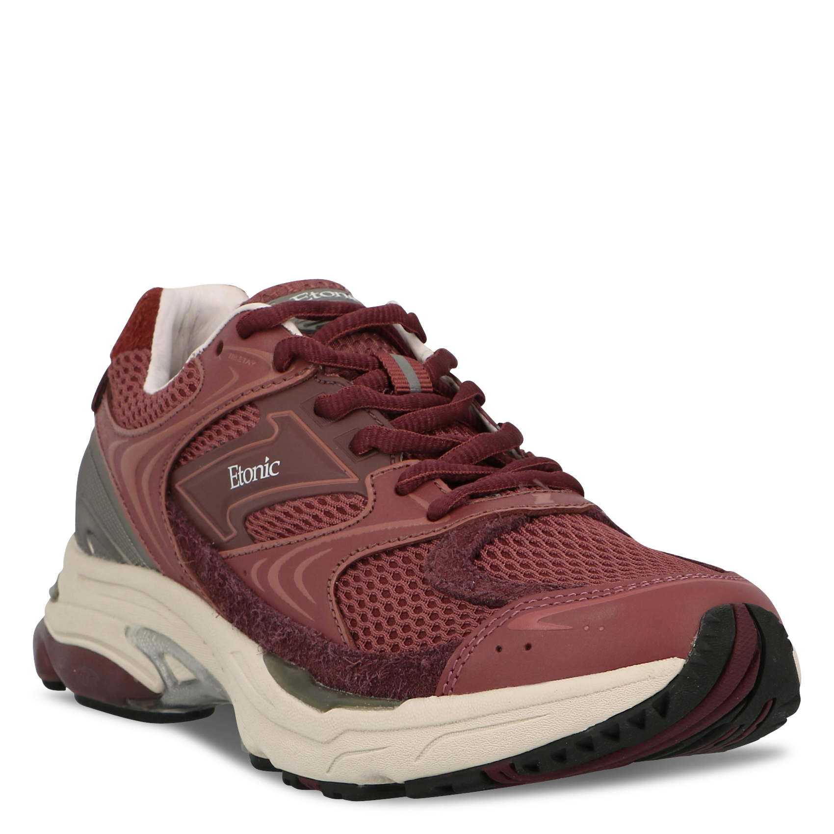 Baskets basses bi-matière  ETONIC Marron