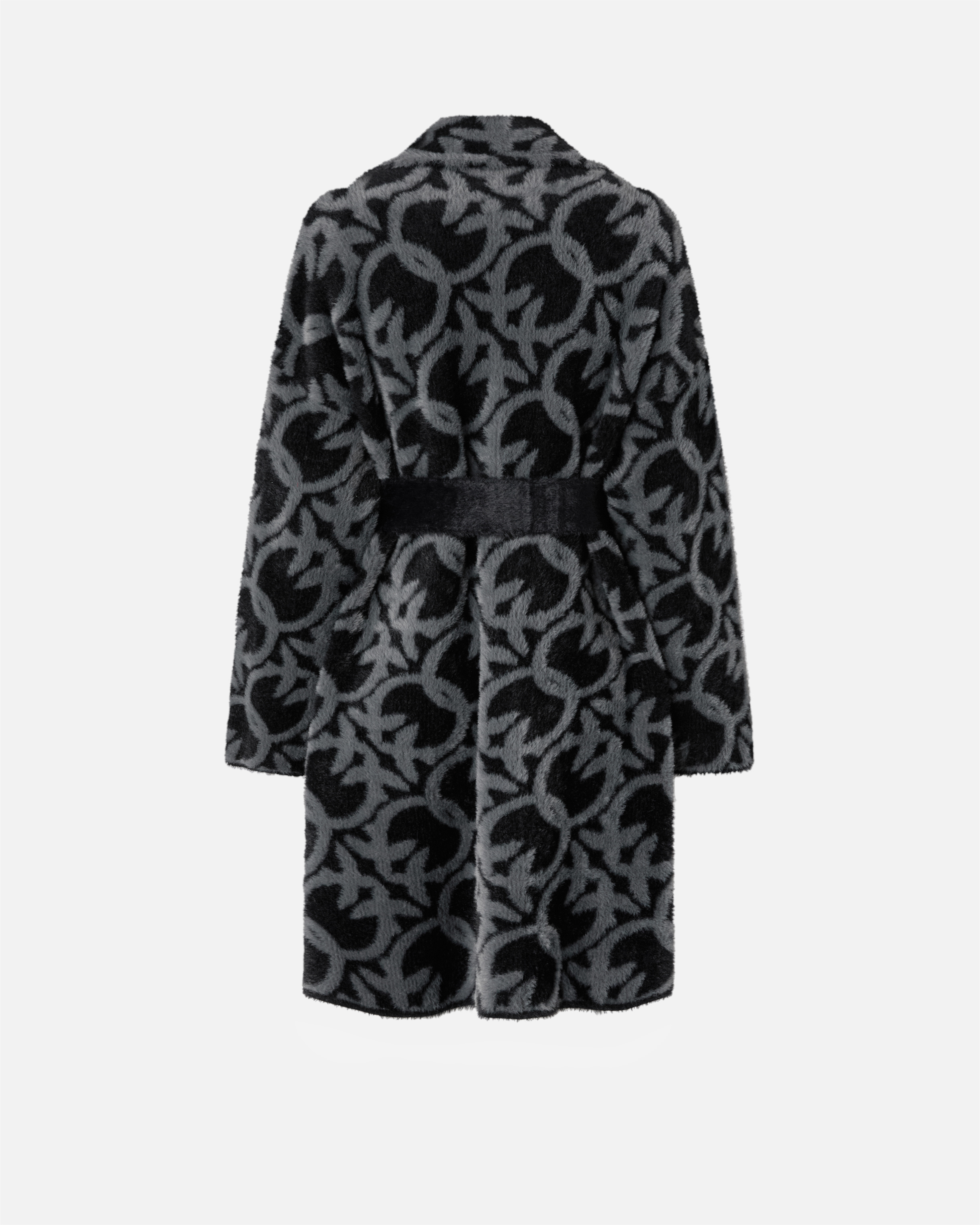 Coat with matching belt PINKO Multicolored