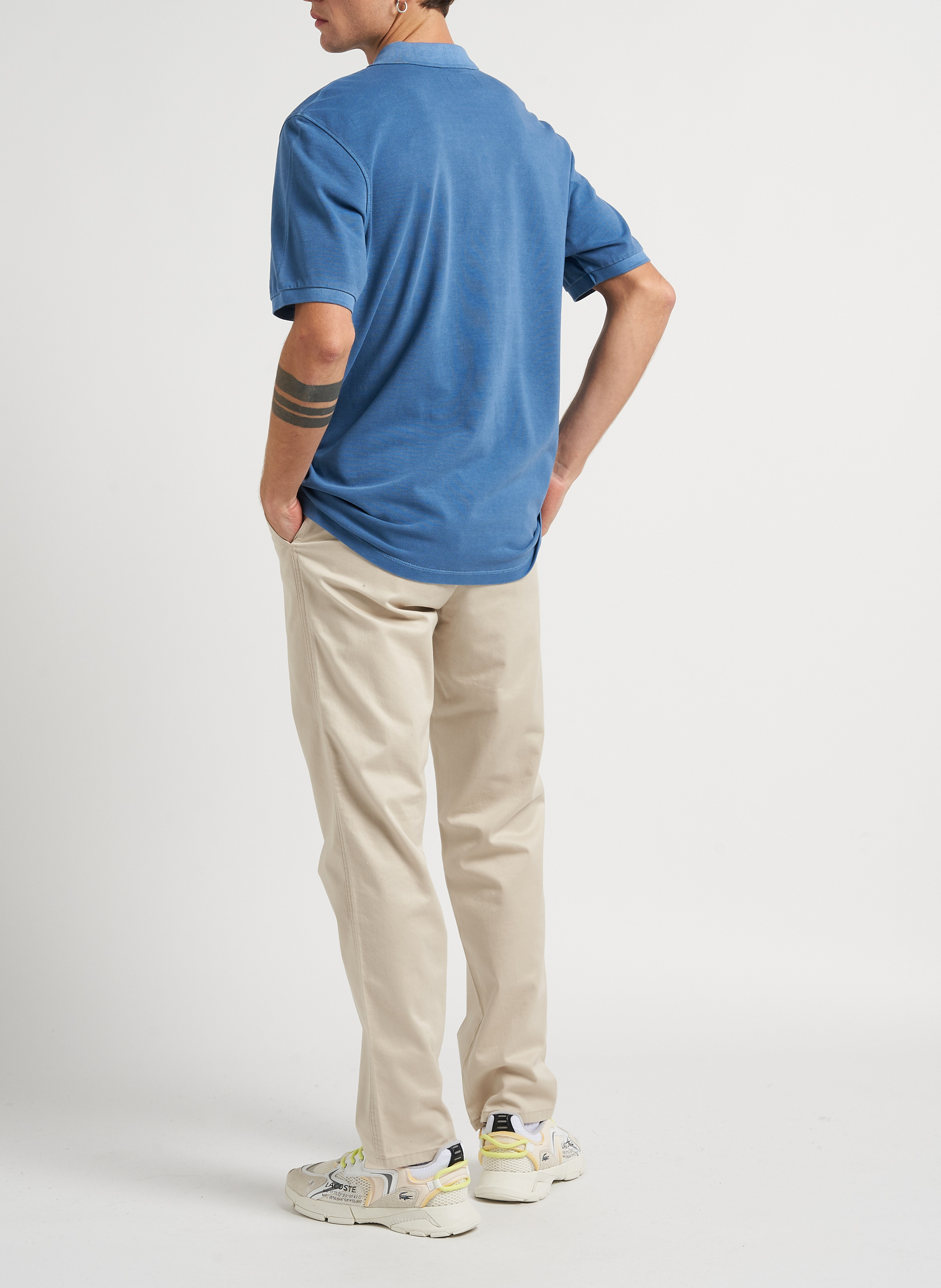 Regular-fit polo van biokatoen MARC O'POLO Blauw