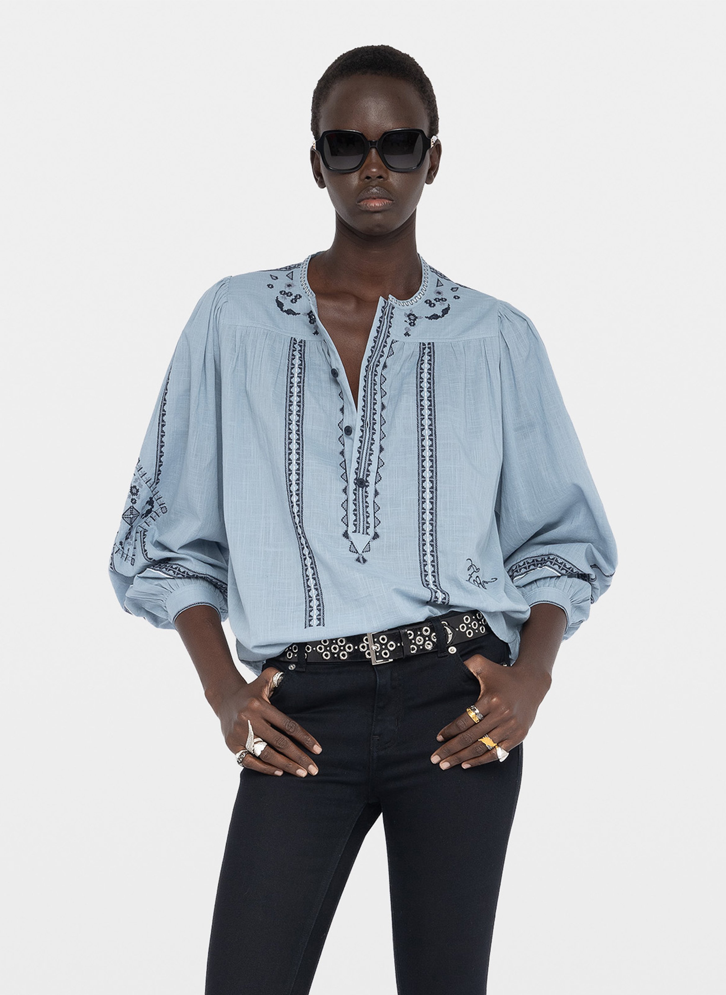 Blouse ample en coton ZADIG&VOLTAIRE