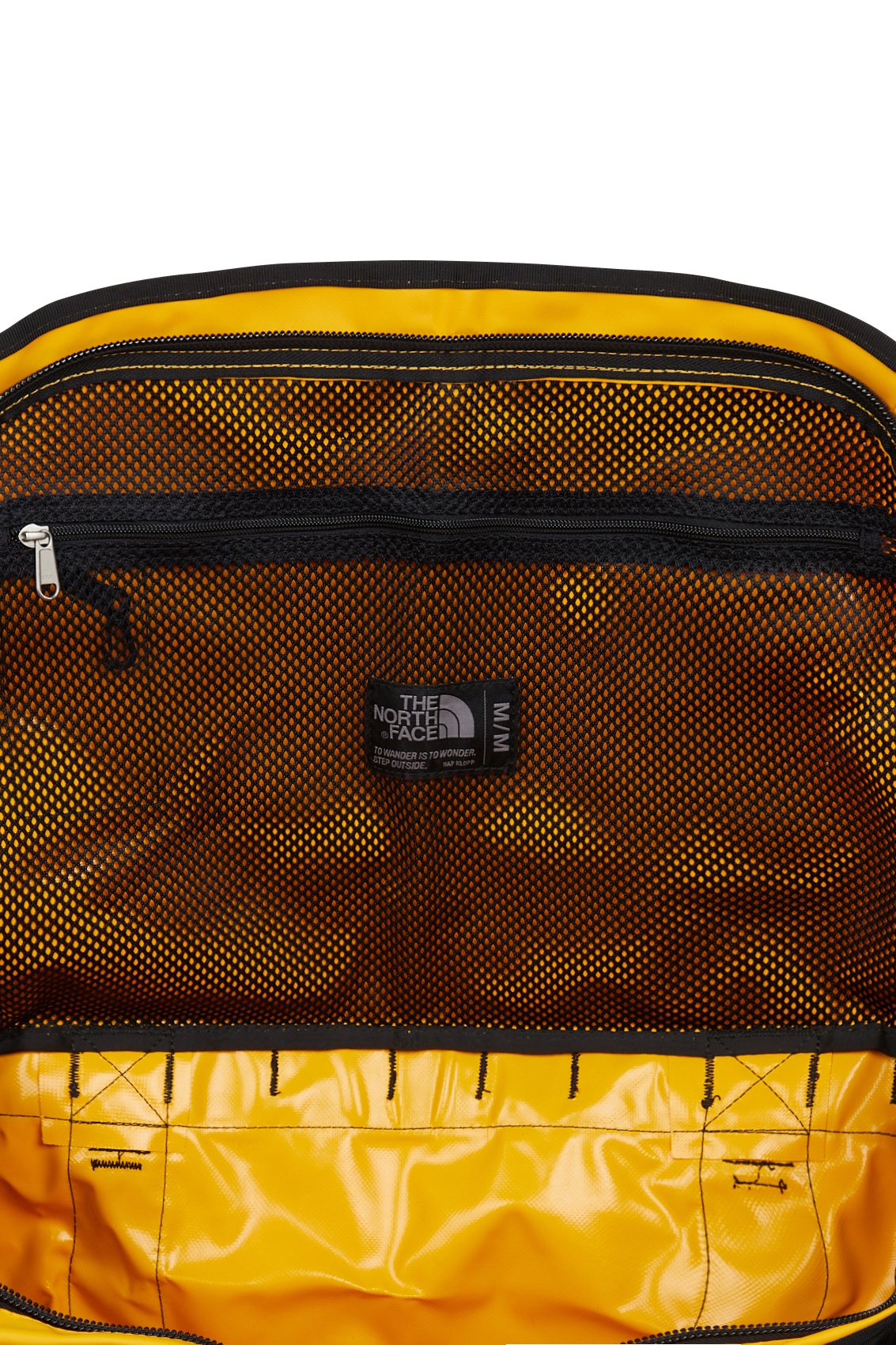 Sac de voyage compacte uni THE NORTH FACE Jaune