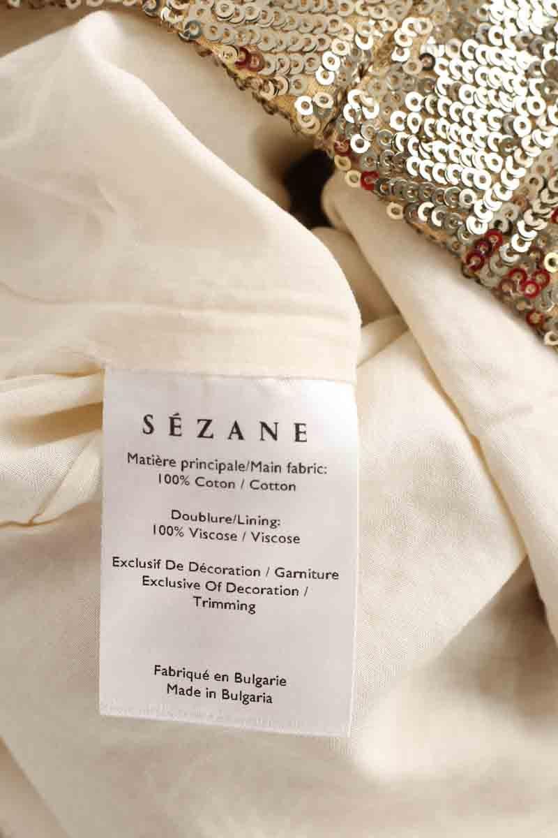 Mini shorts SEZANE - Seconde main Golden