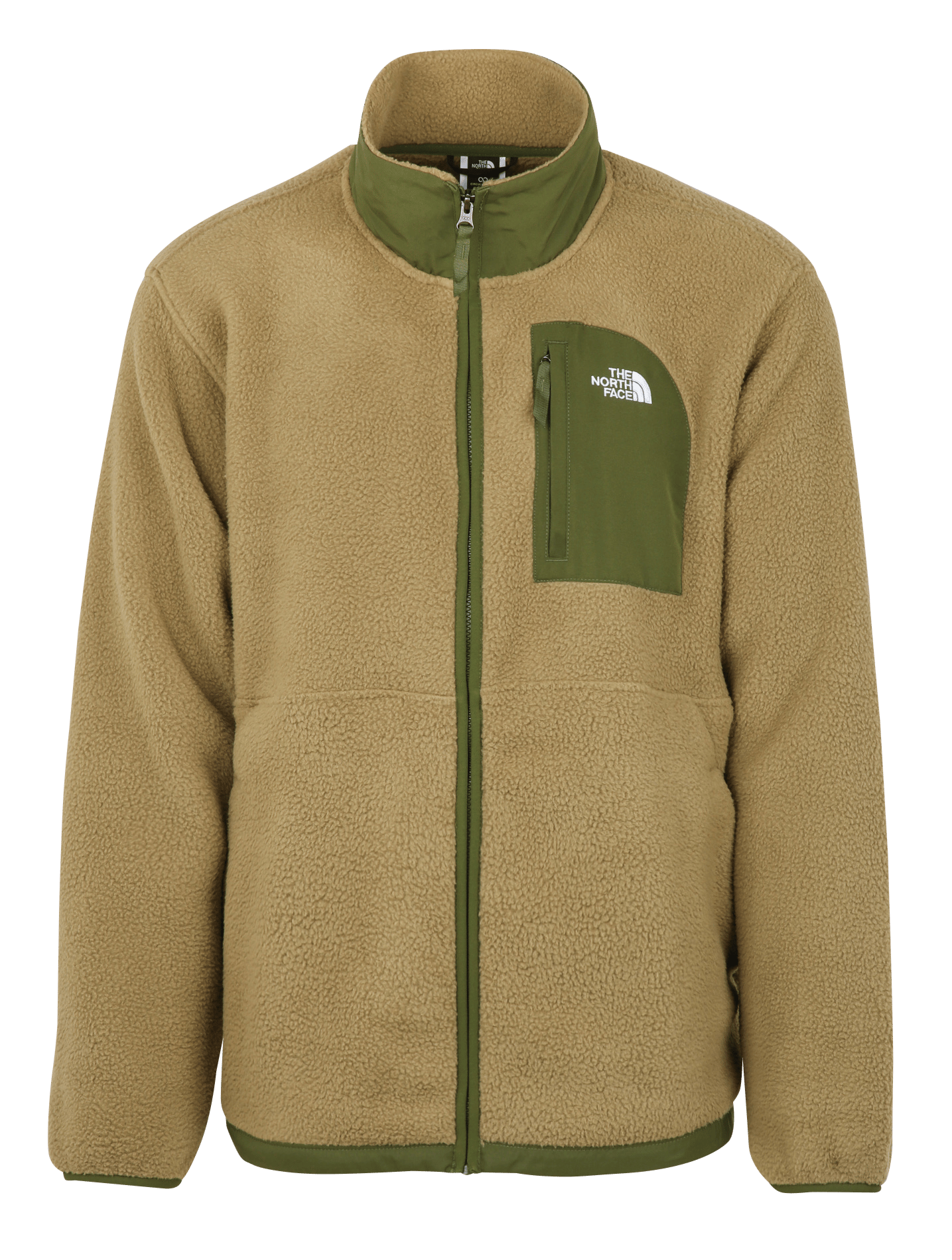 Polaire oversize col montant  THE NORTH FACE Marron