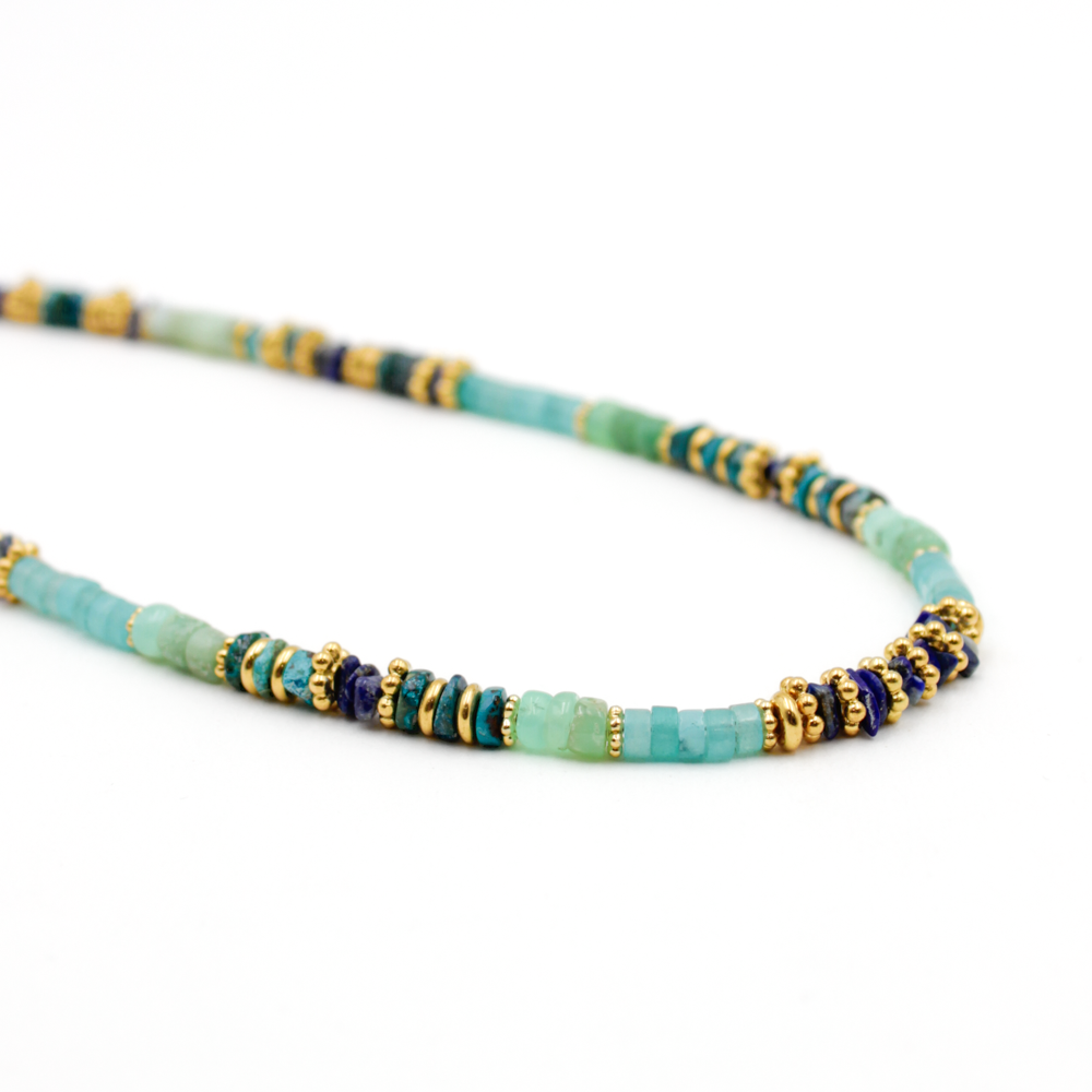 Collier heishi - marie L'ATELIER DES DAMES Doré