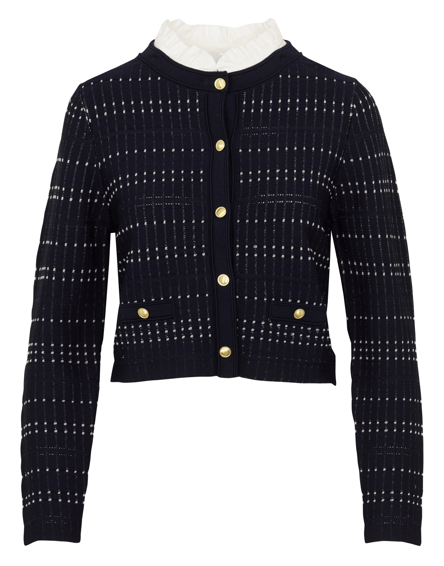 Gilet col rond SUNCOO Bleu