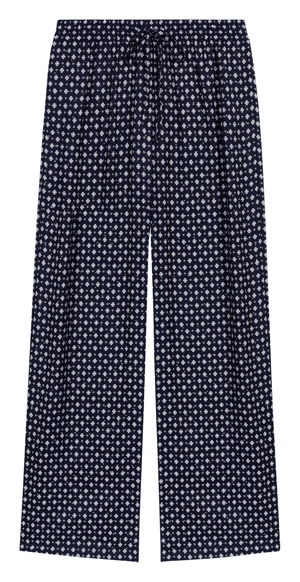 Wide-leg spotted trousers MAJE Blue
