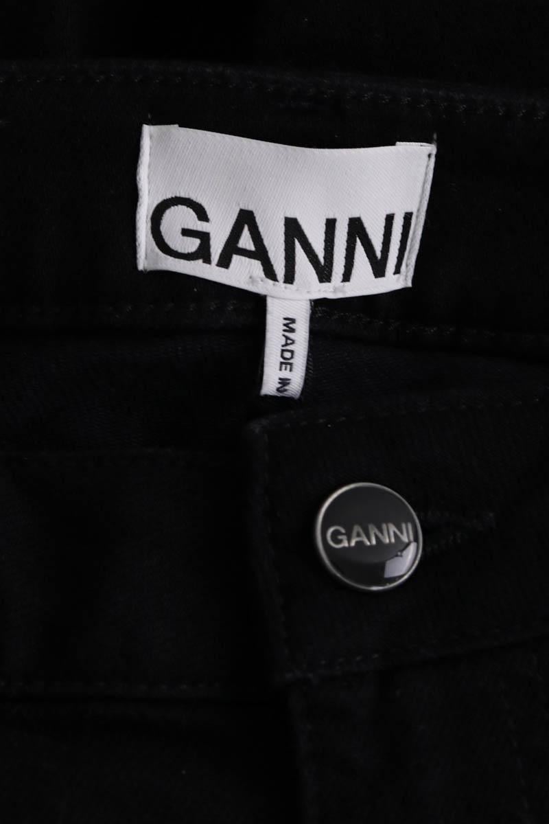 Slim-fit jeans GANNI - Seconde Main Black