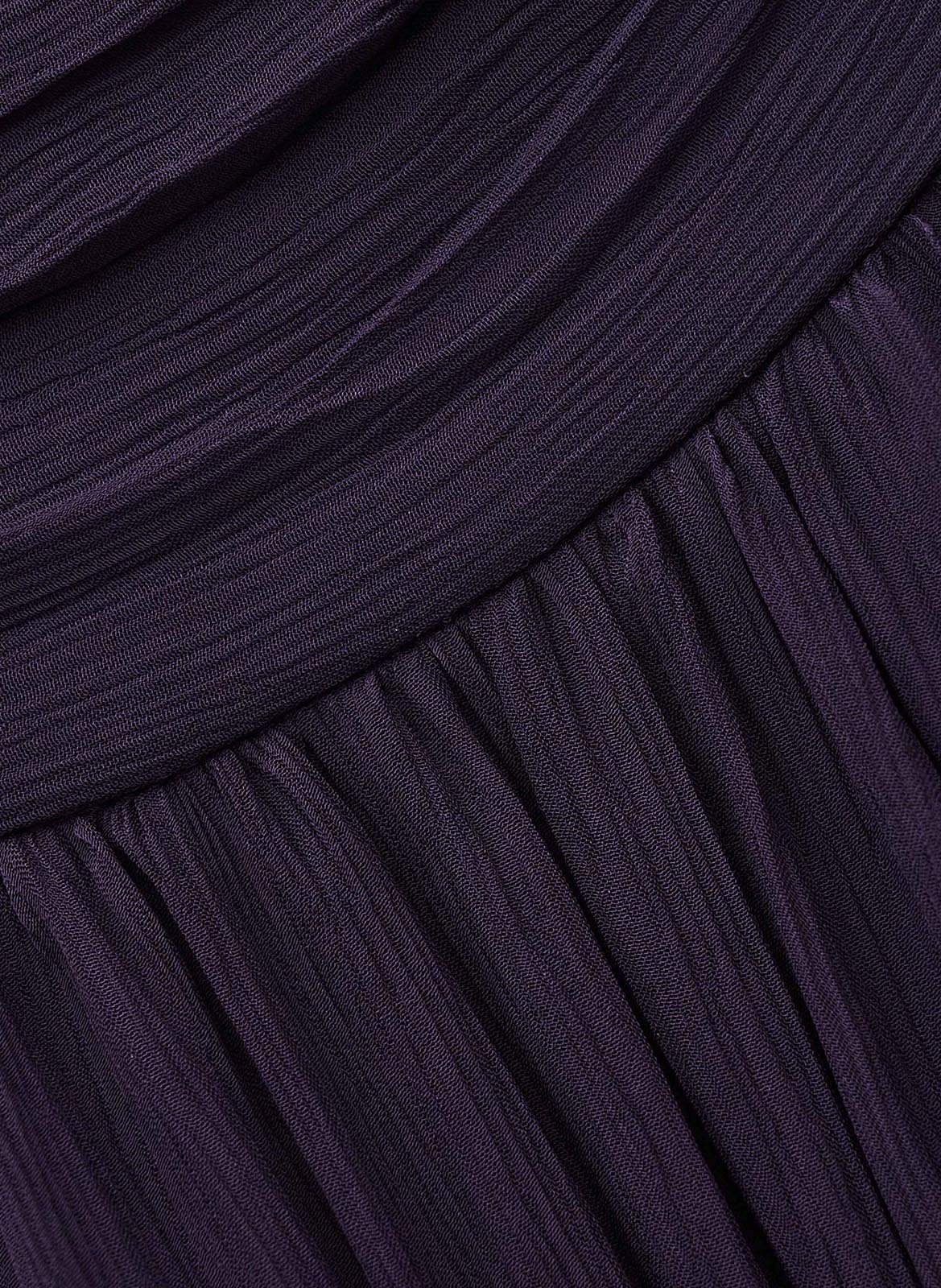 Straight high-neck top BA&SH Purple