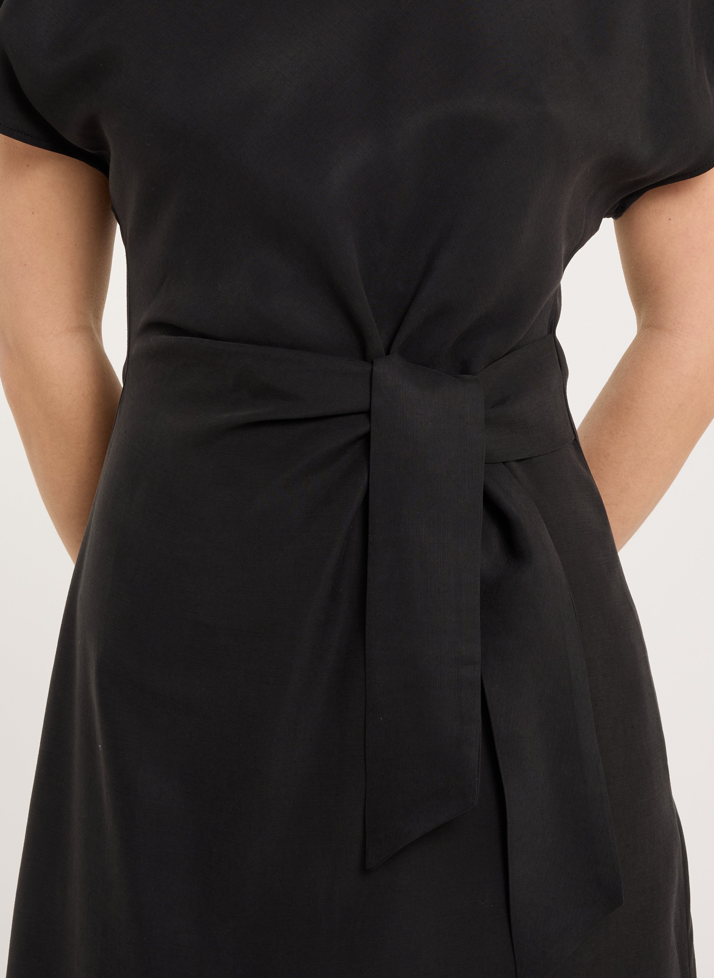 Midi dress SAISON 1865 Black
