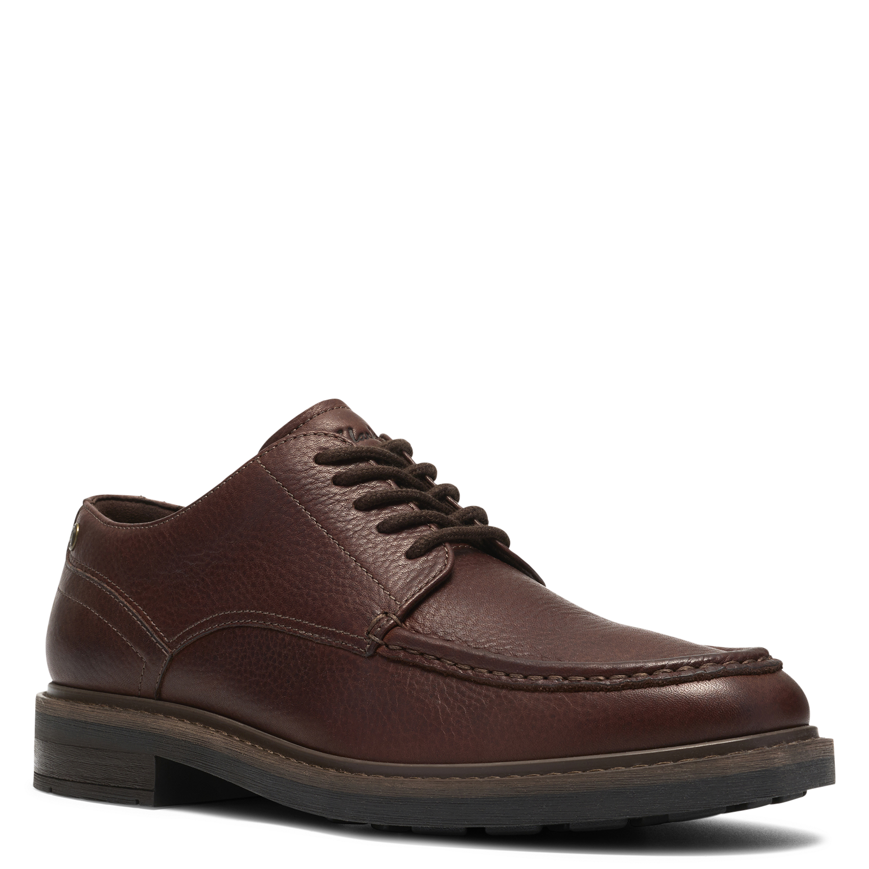 Derbies en cuir  CLARKS Marron