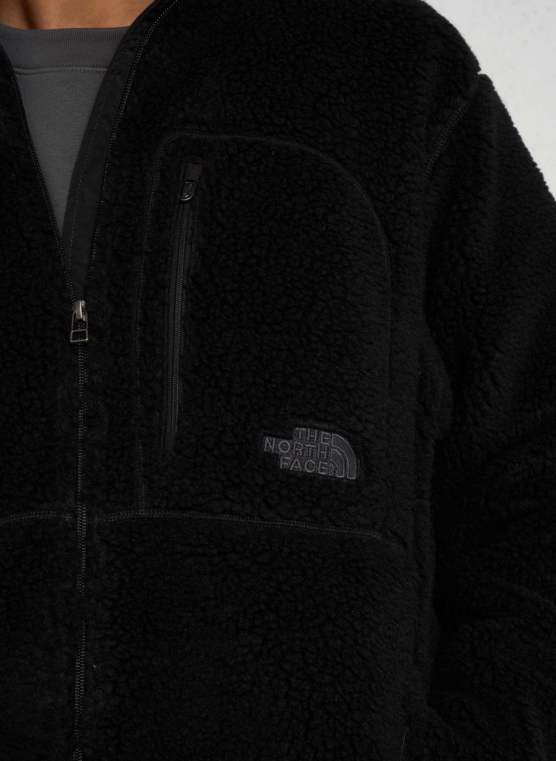 Fleecejacke mit Stehkragen und Reißverschluss THE NORTH FACE Schwarz