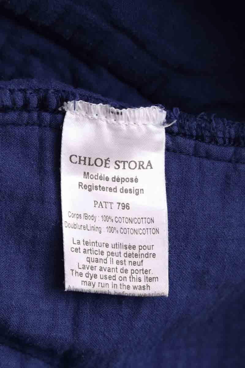 Straight-leg pants CHLOE STORA - SECONDE MAIN Blue