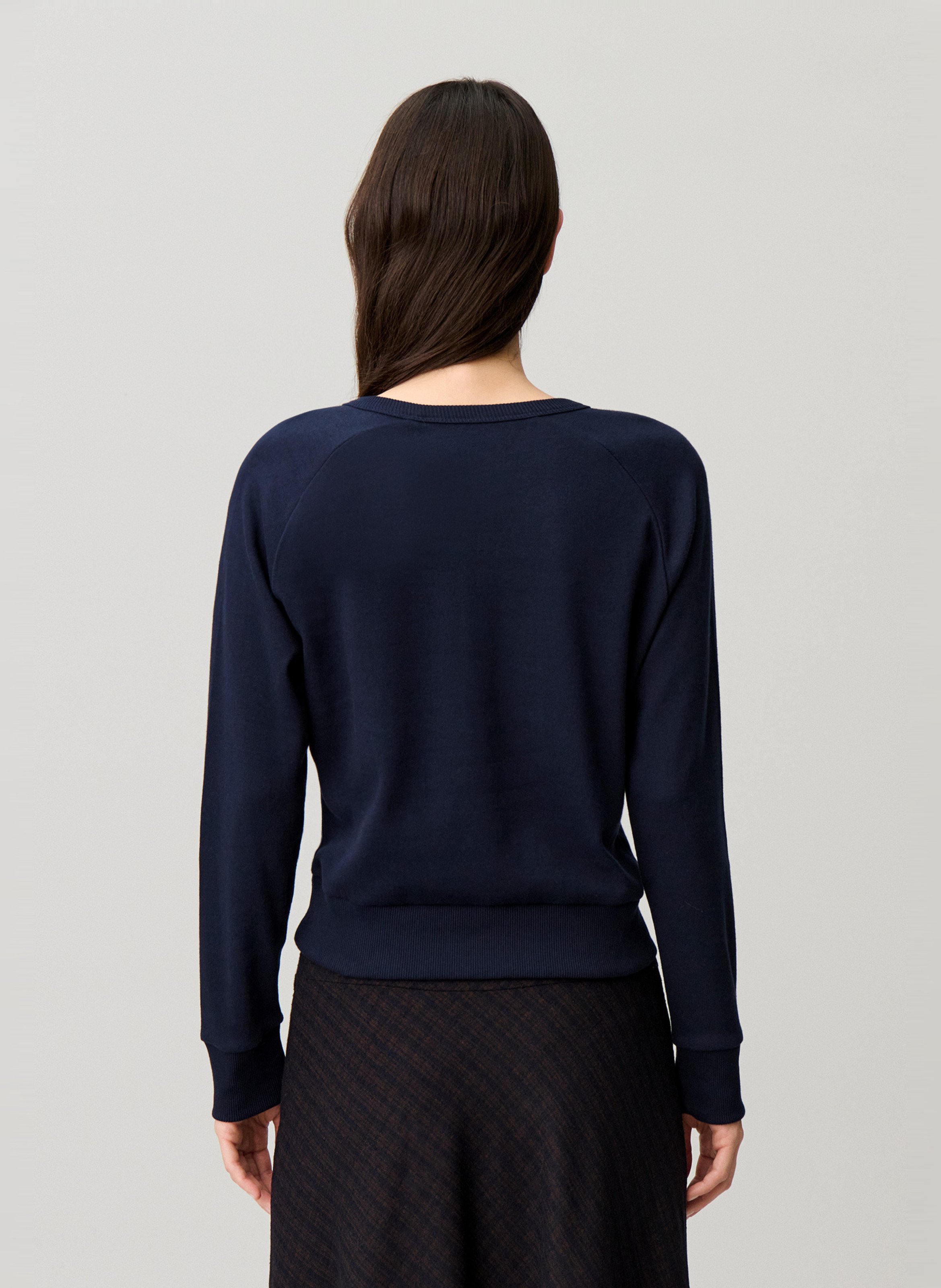 Rechte katoenen top CLAUDIE PIERLOT Blauw