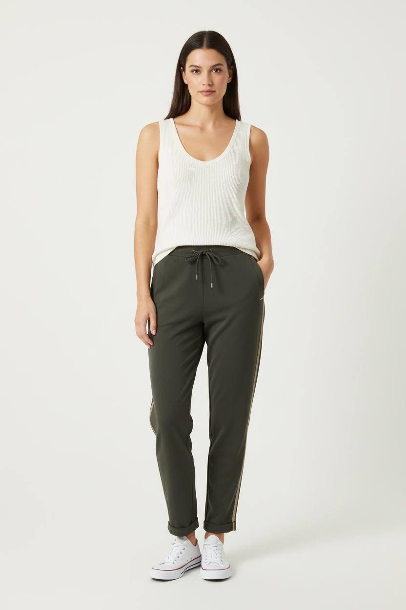 Pants LIU JO - SECONDE MAIN Green