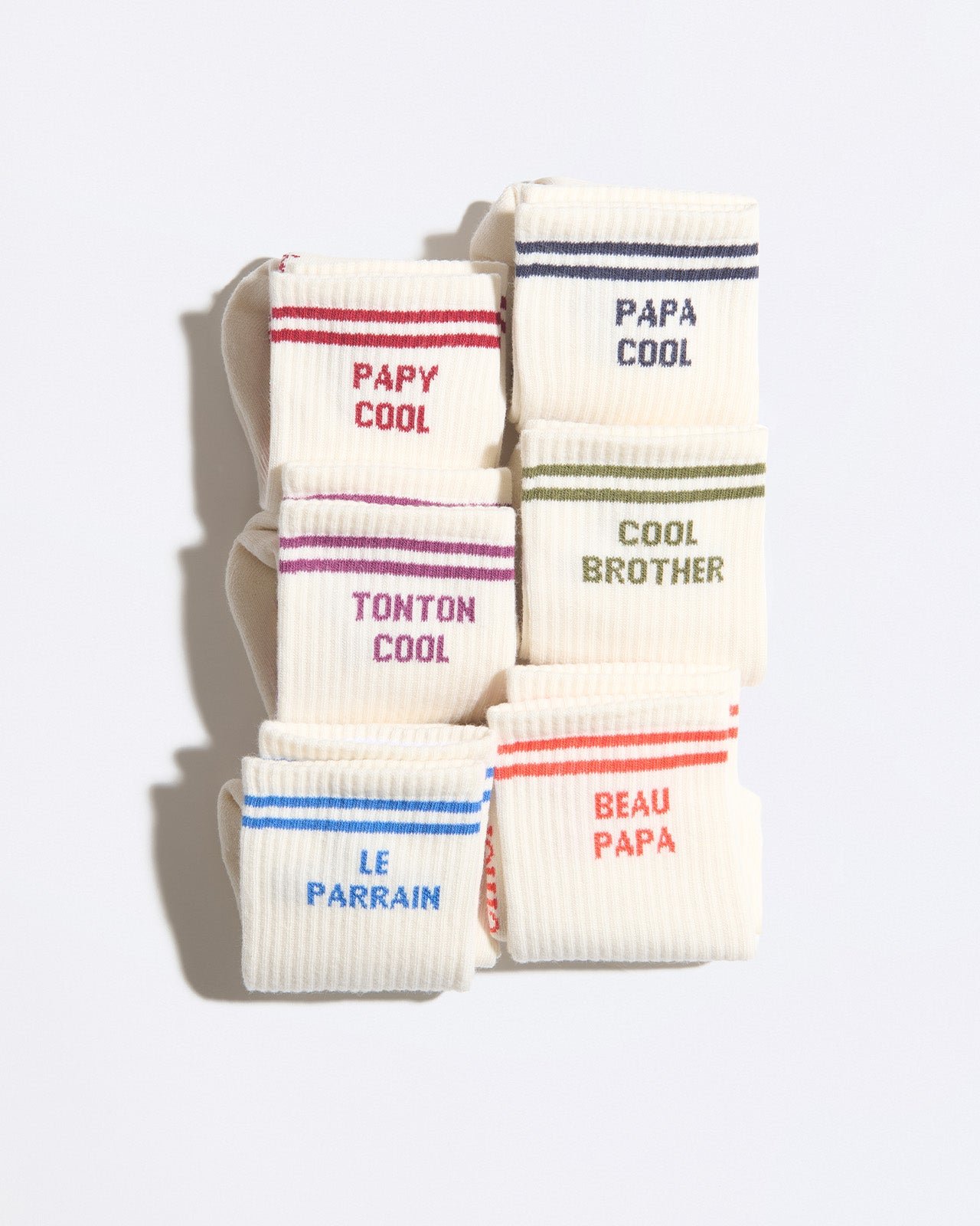 Father-in-law socks EMOI EMOI White