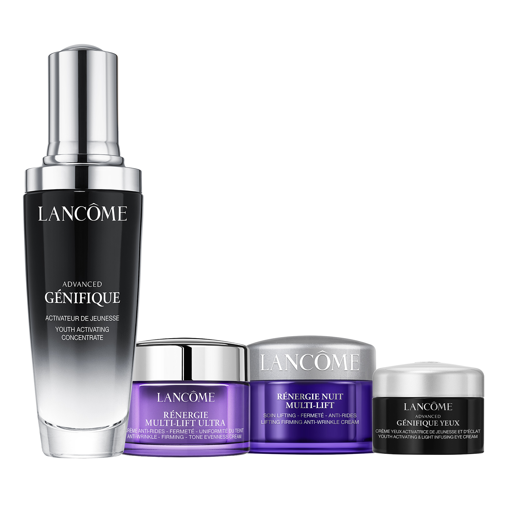 Luxe set met anti-ageing routine - Serum + oogcontourcrème, dagcrème & nachtcrème LANCÔME No color