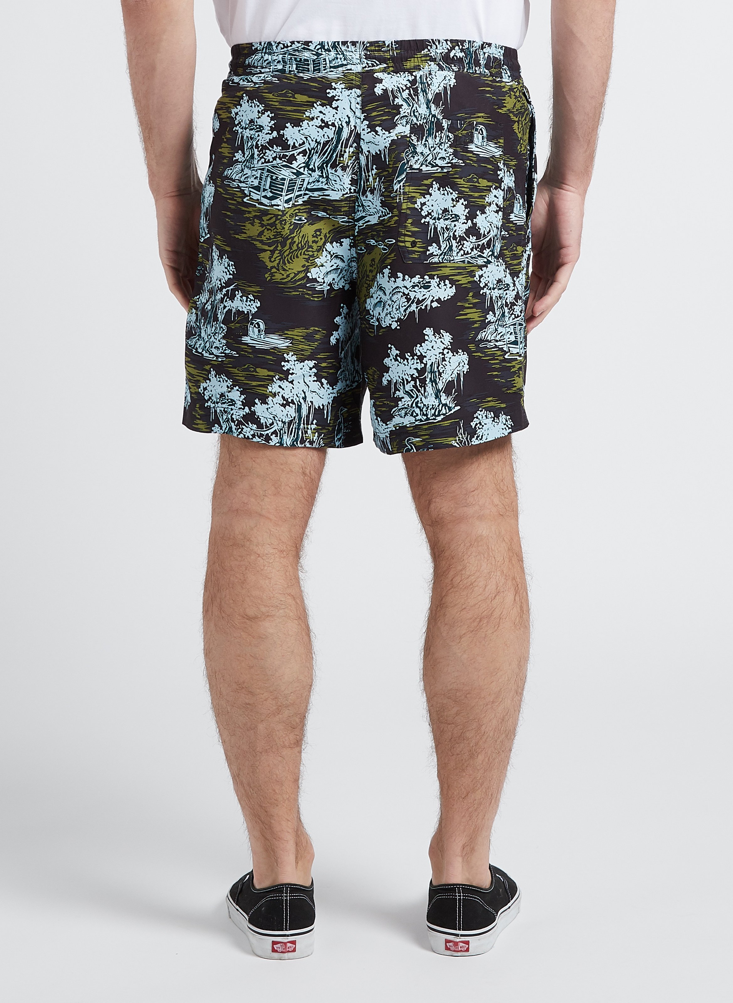 Printed swim shorts CARHARTT WIP Black