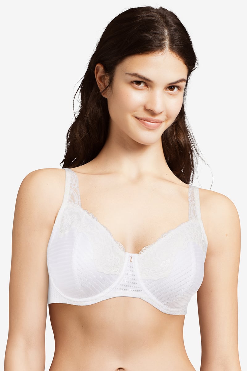 Full-cup bra CHANTELLE White